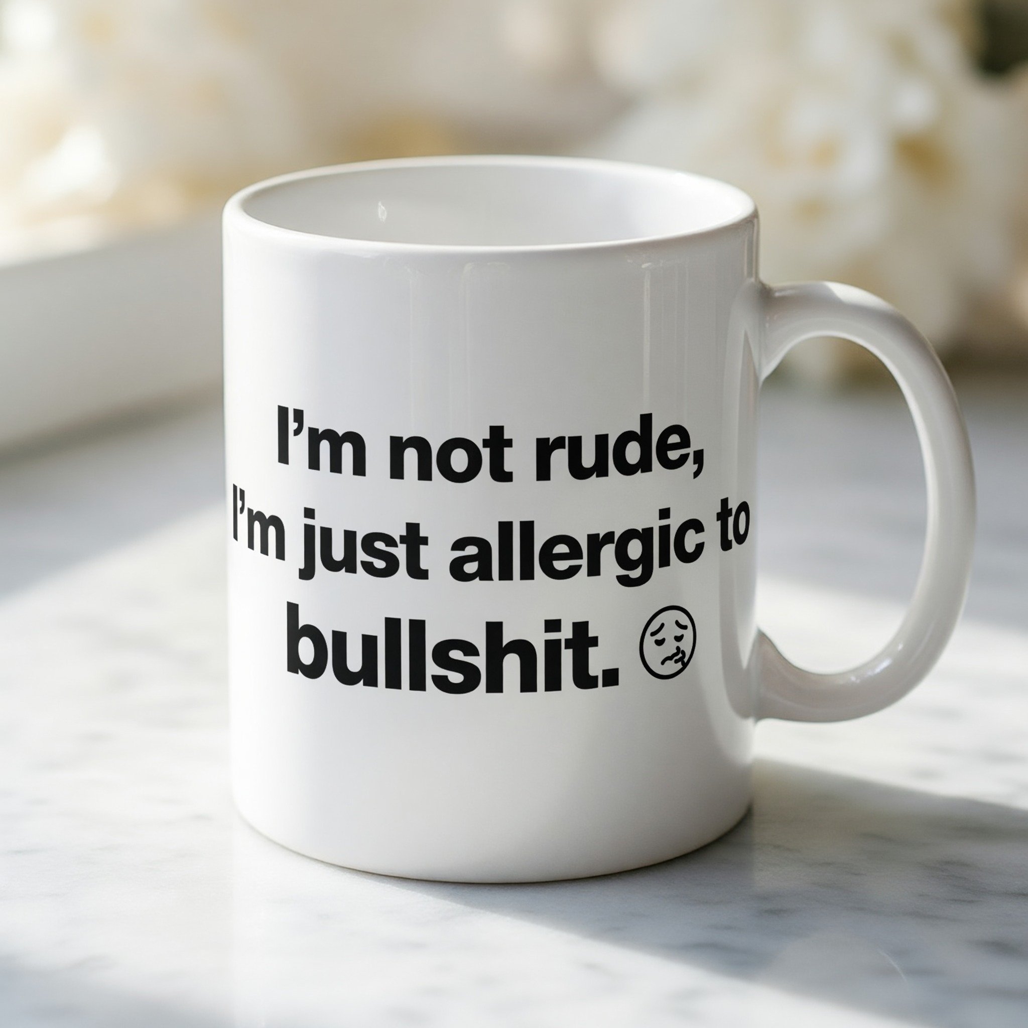 Allergic to bullshit - View 1