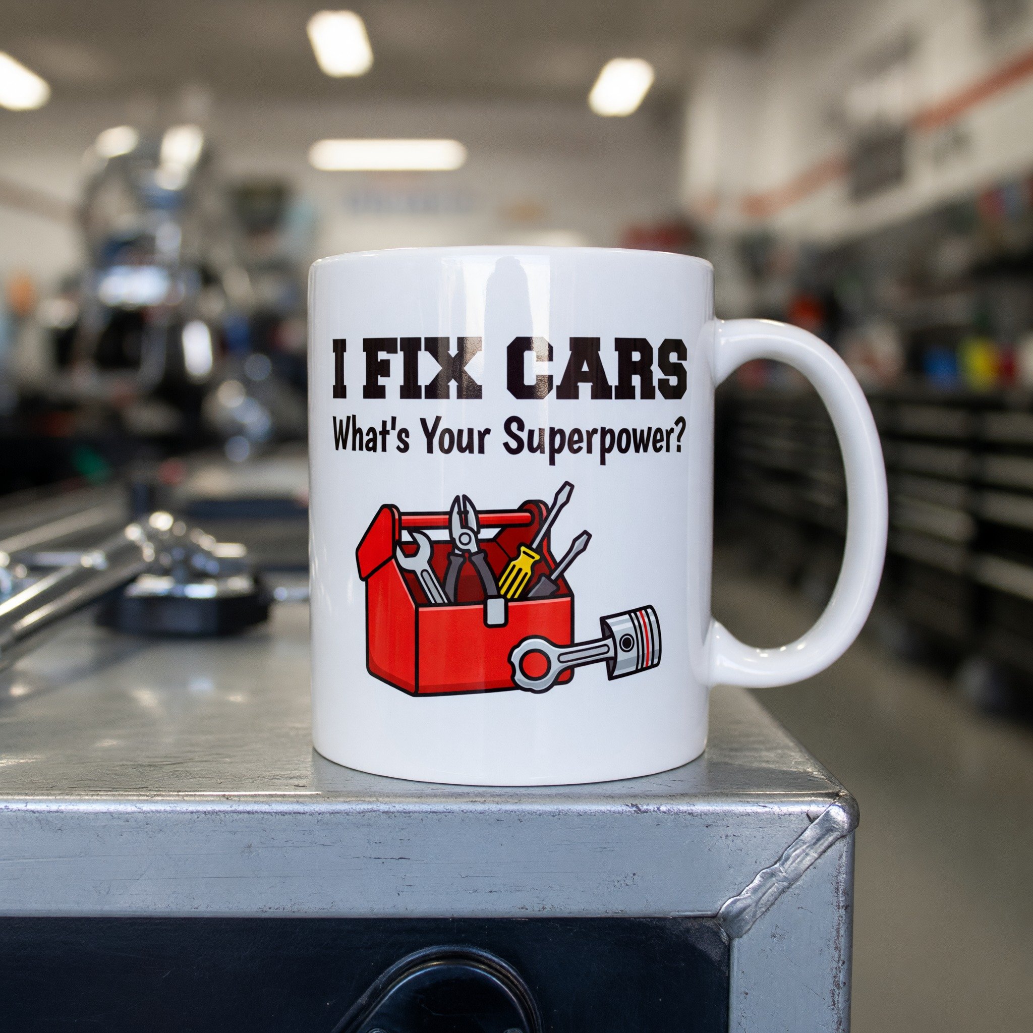 Mechanics Superpower Mug - View 1
