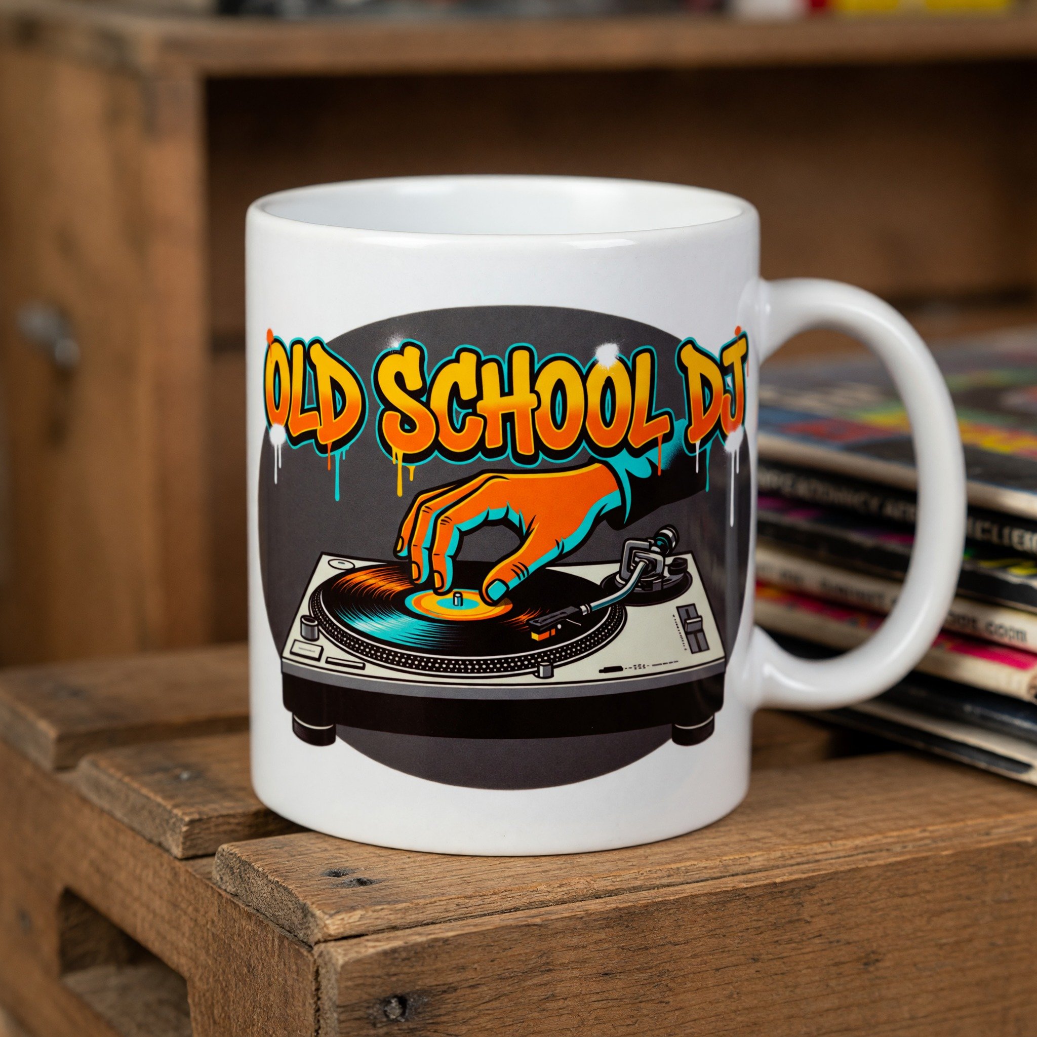Old School DJ Mug