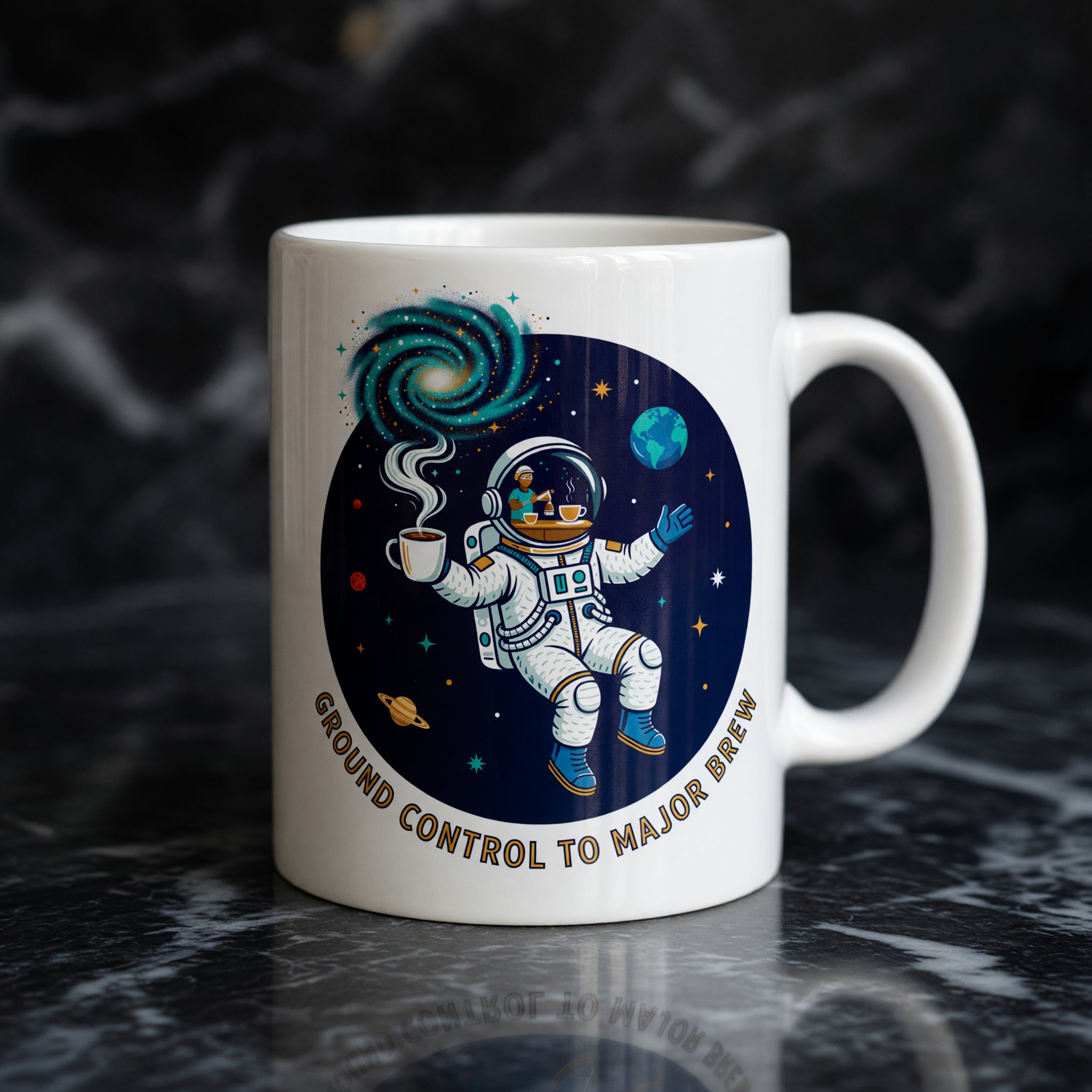 Ground Control Major Brew Mug