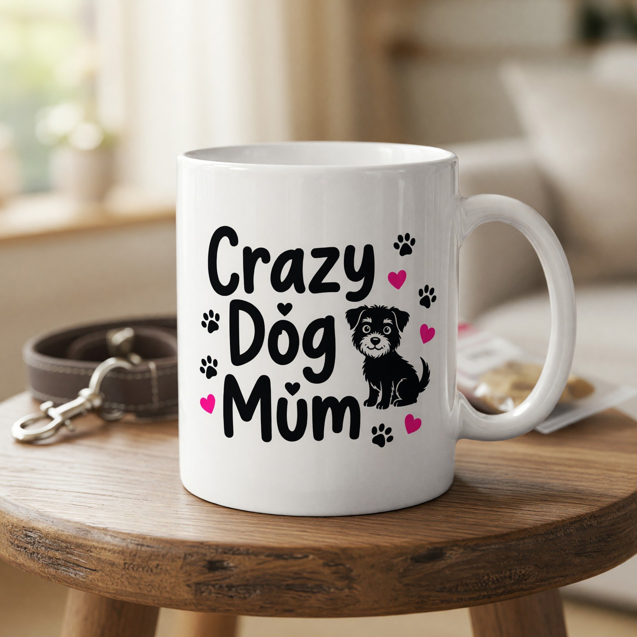 Crazy Dog Mum Mug