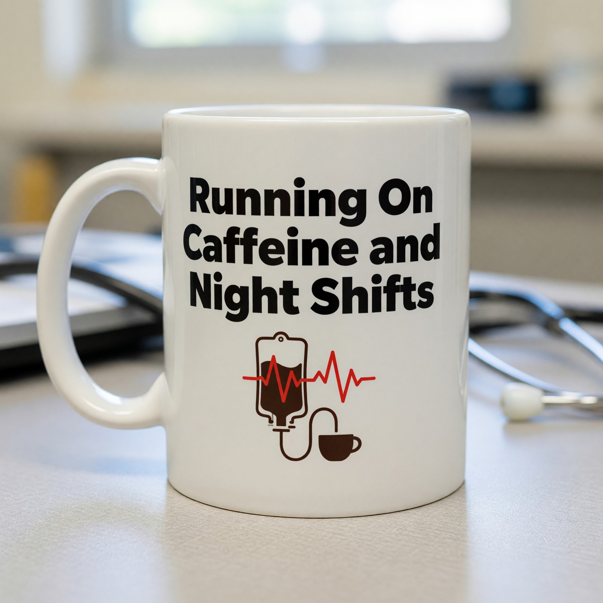 Nurse Caffeine Drip Mug