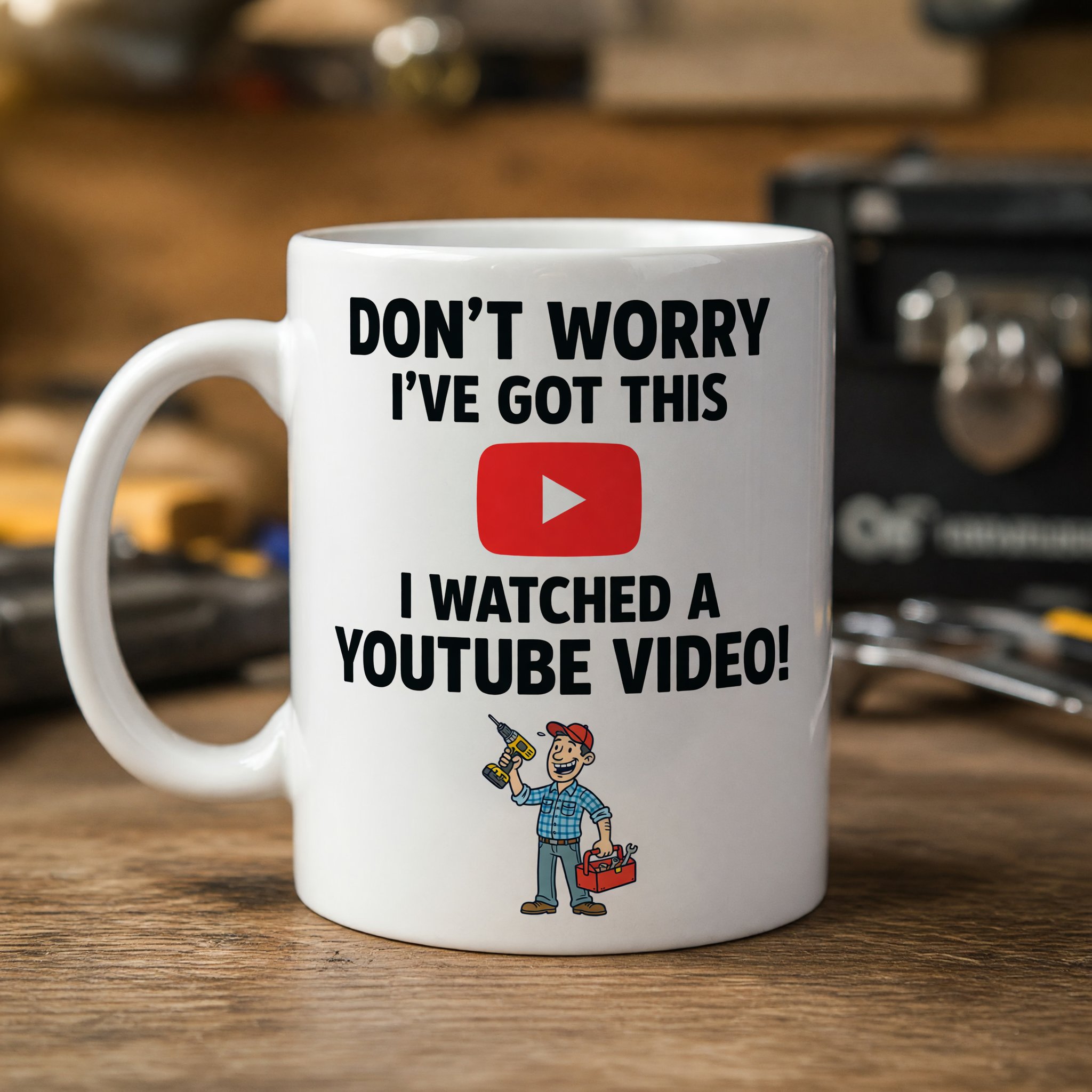 Don't Worry I've Got This YouTube Video Mug
