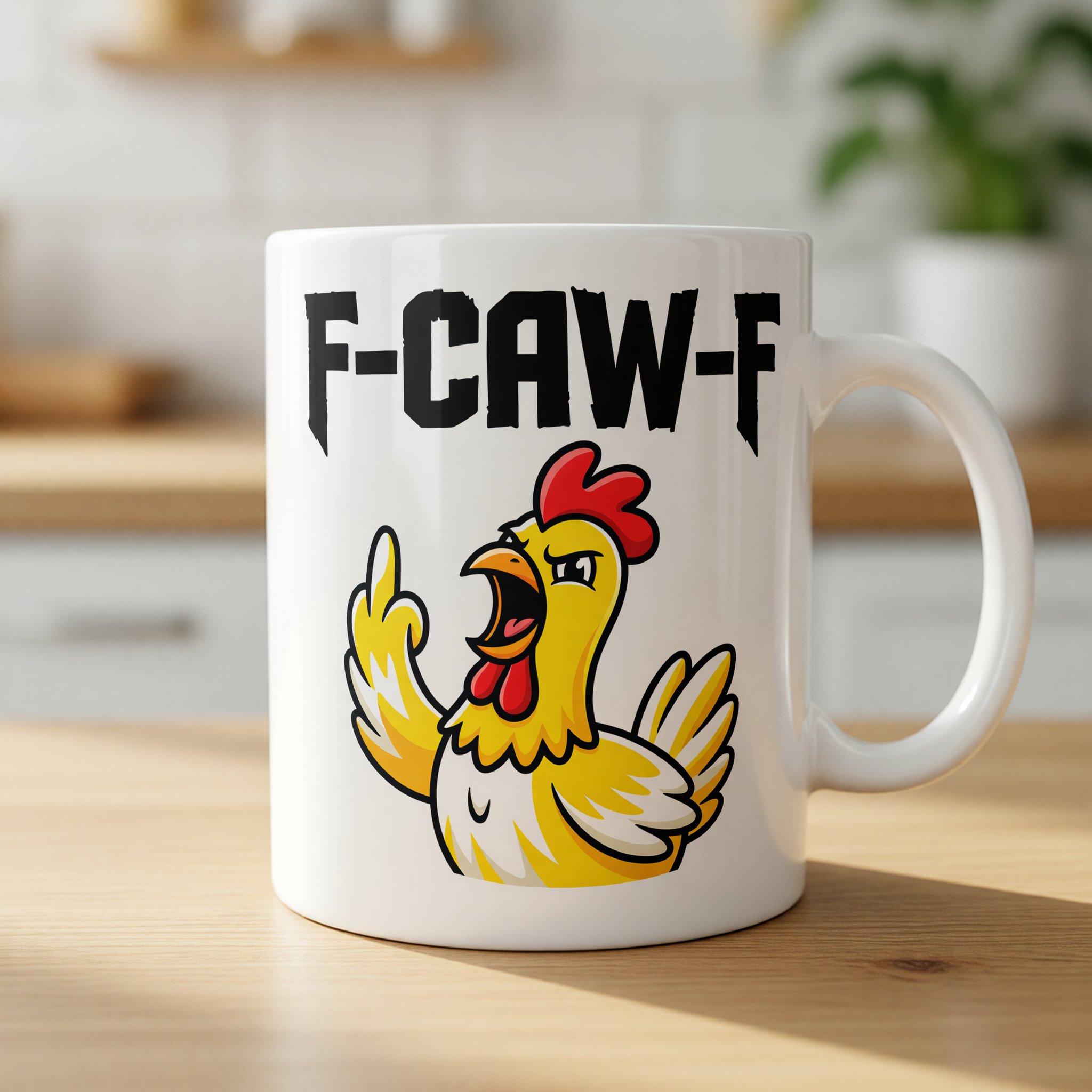 F-CAW-F Chicken Mug