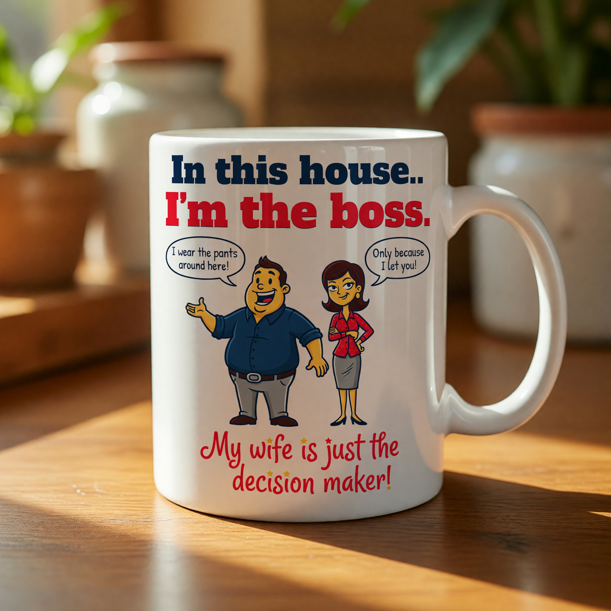 Im The Boss Mug