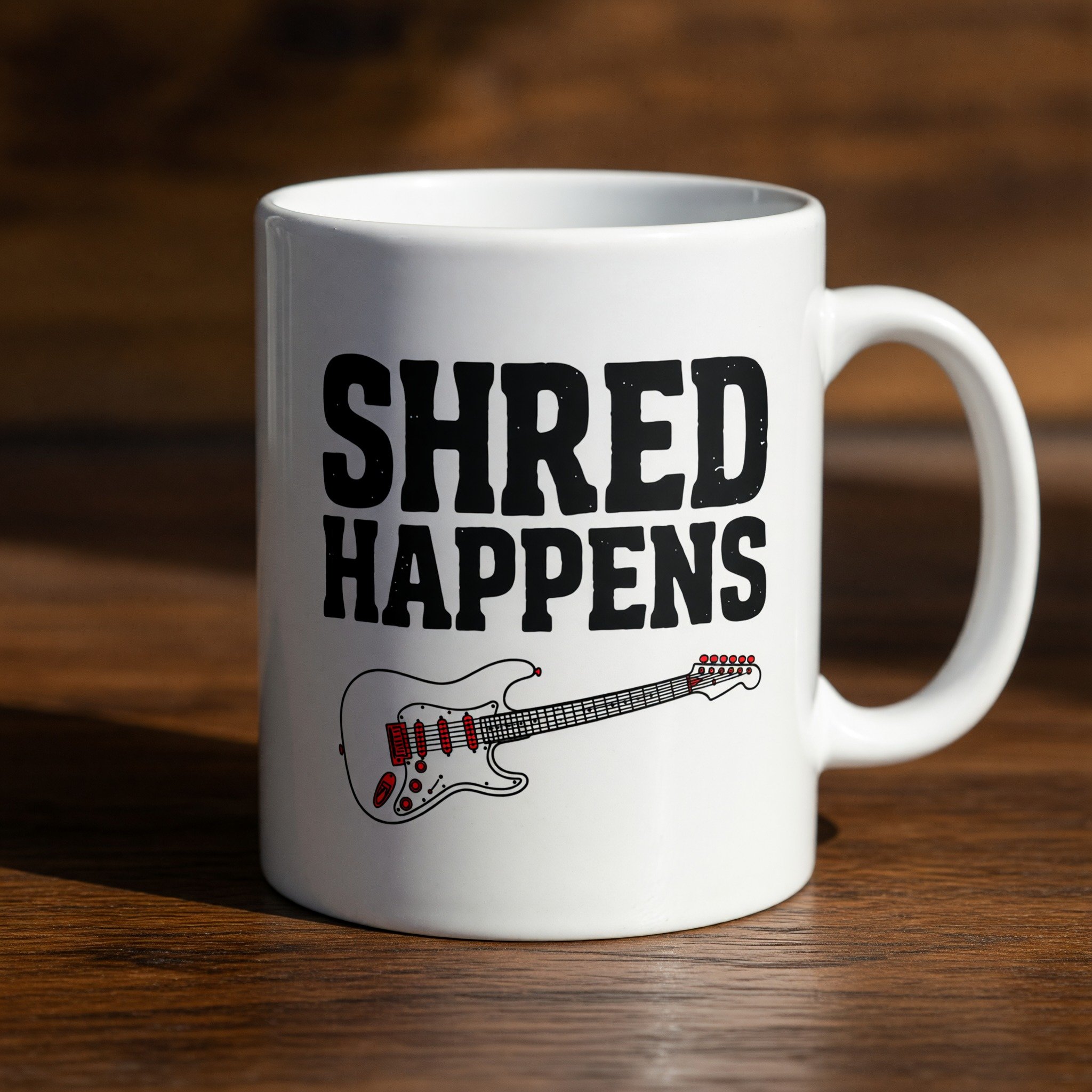 Shred Happens Guitarist Mug