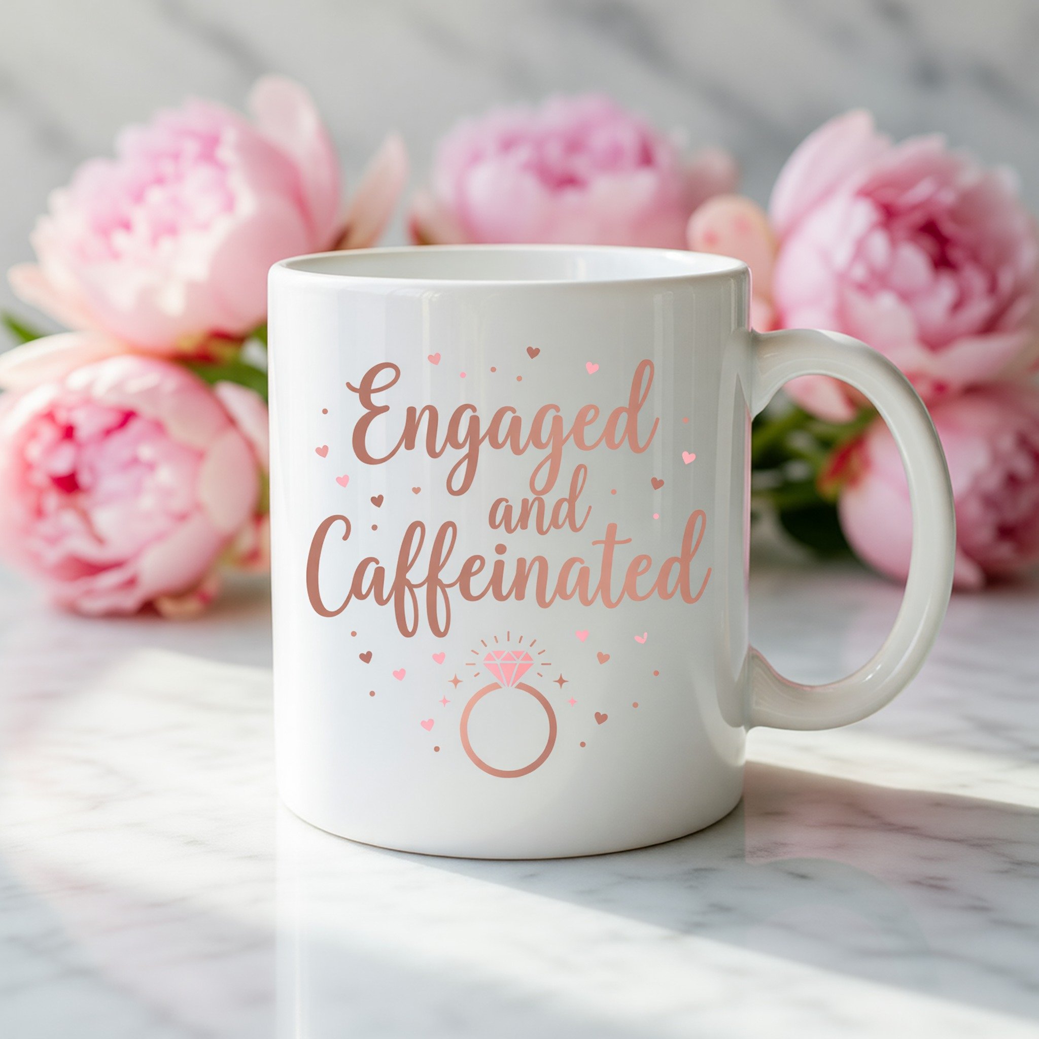 Engaged And Caffeinated Mug