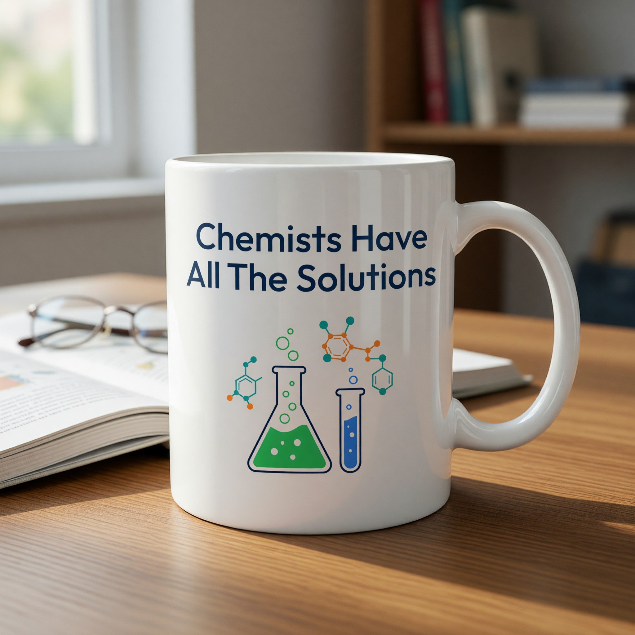 Chemists Have All The Solutions Mug