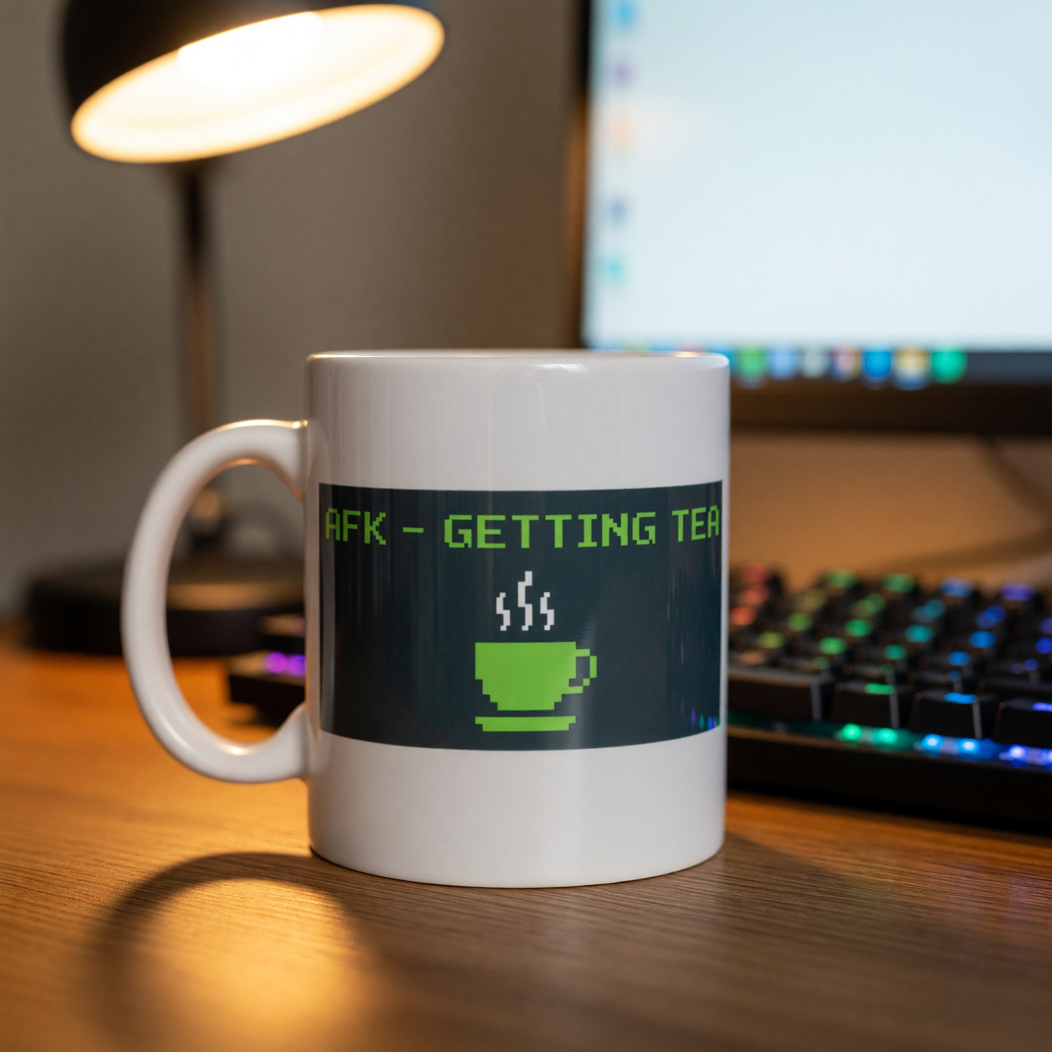 AFK Getting Tea Mug