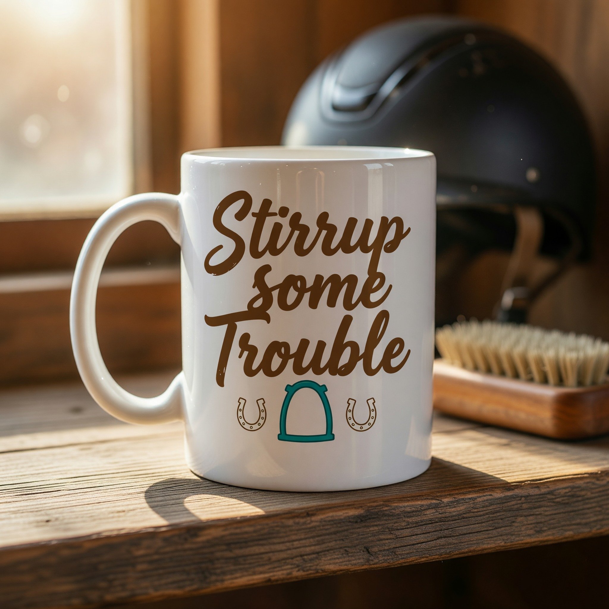 Stirrup Some Trouble Mug