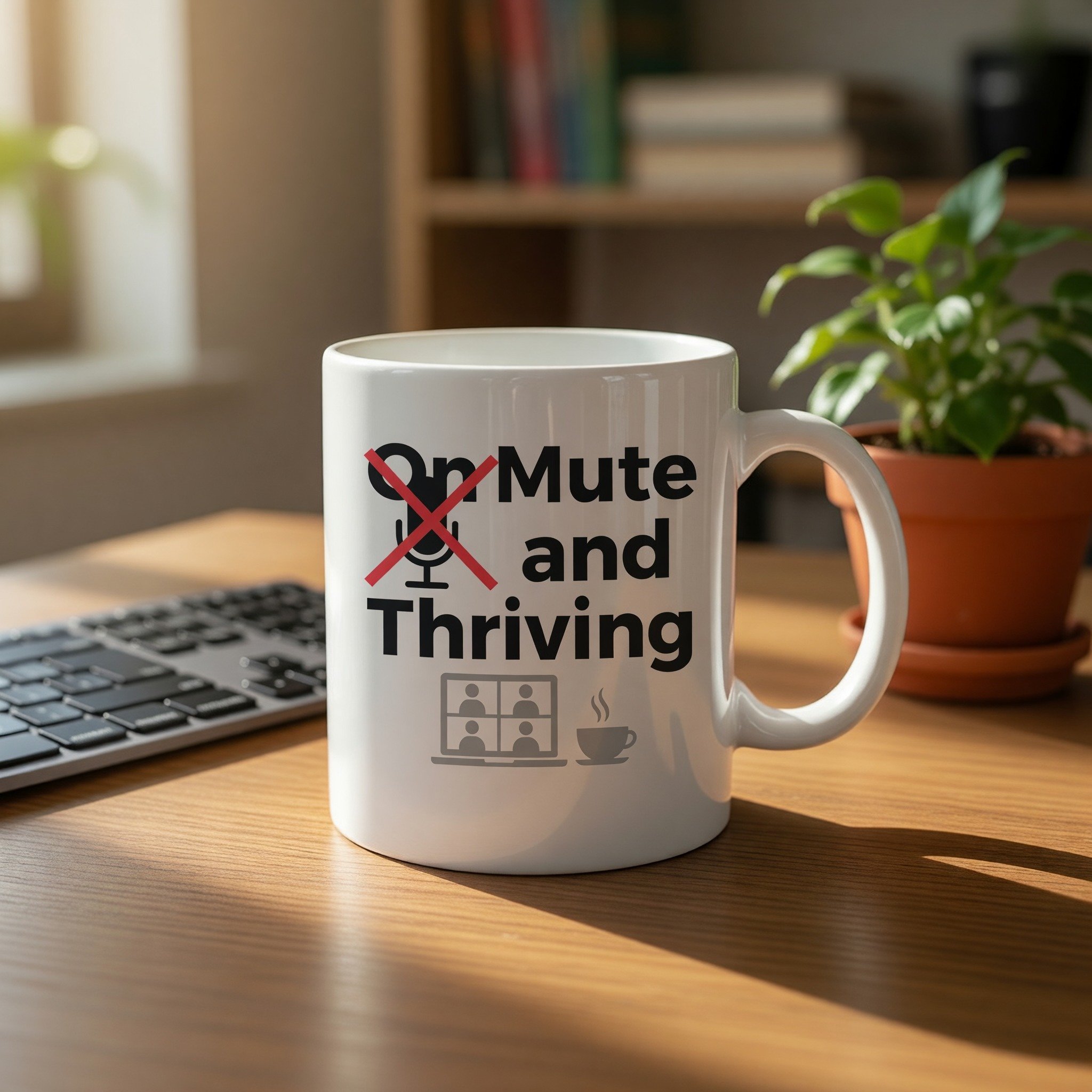 On Mute And Thriving Mug