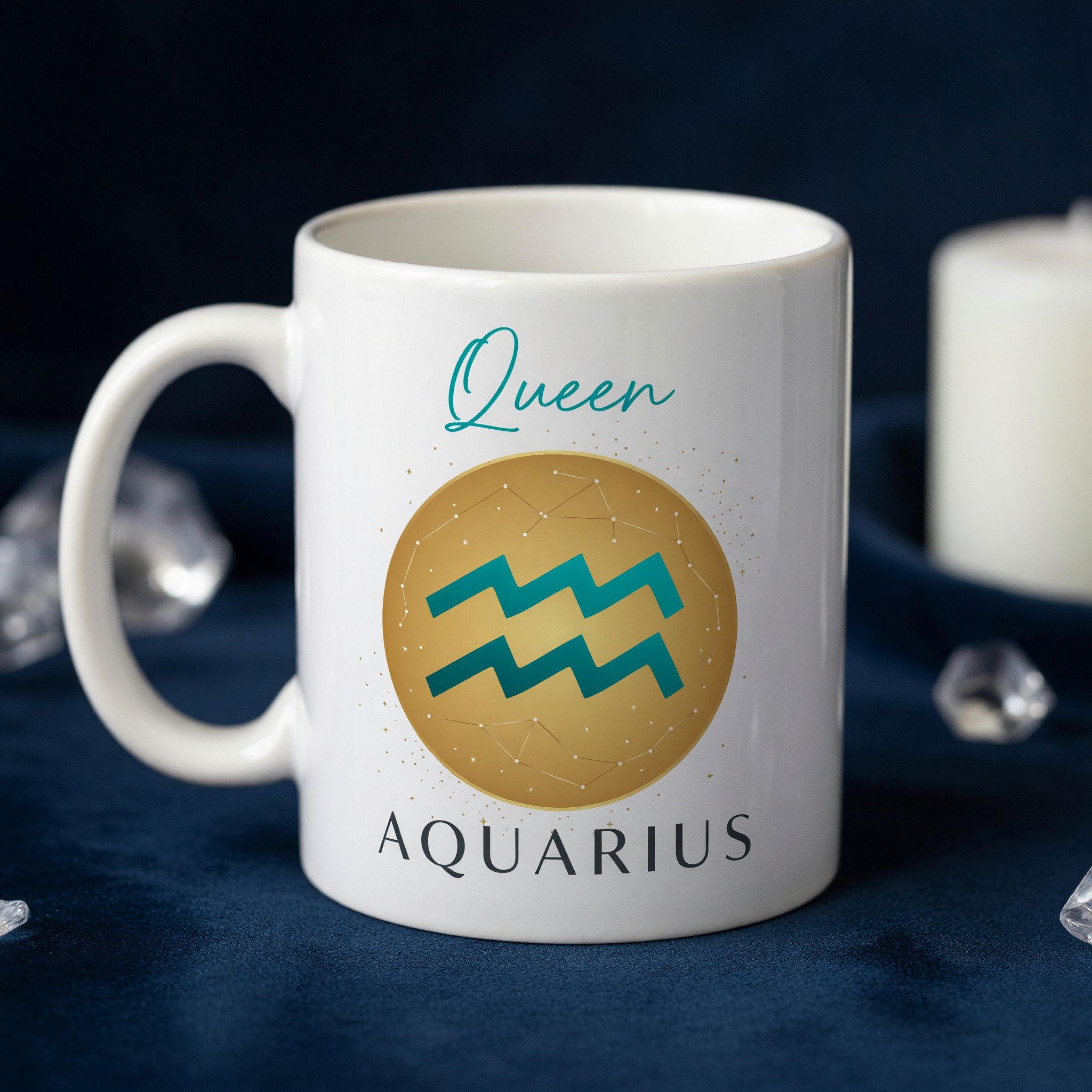 Aquarius Queen Mug