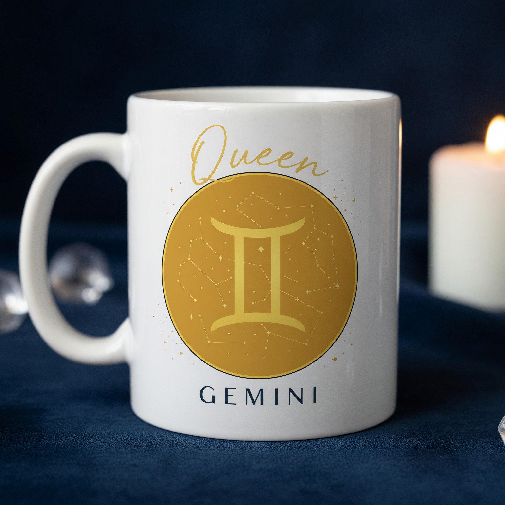 Gemini Queen Mug