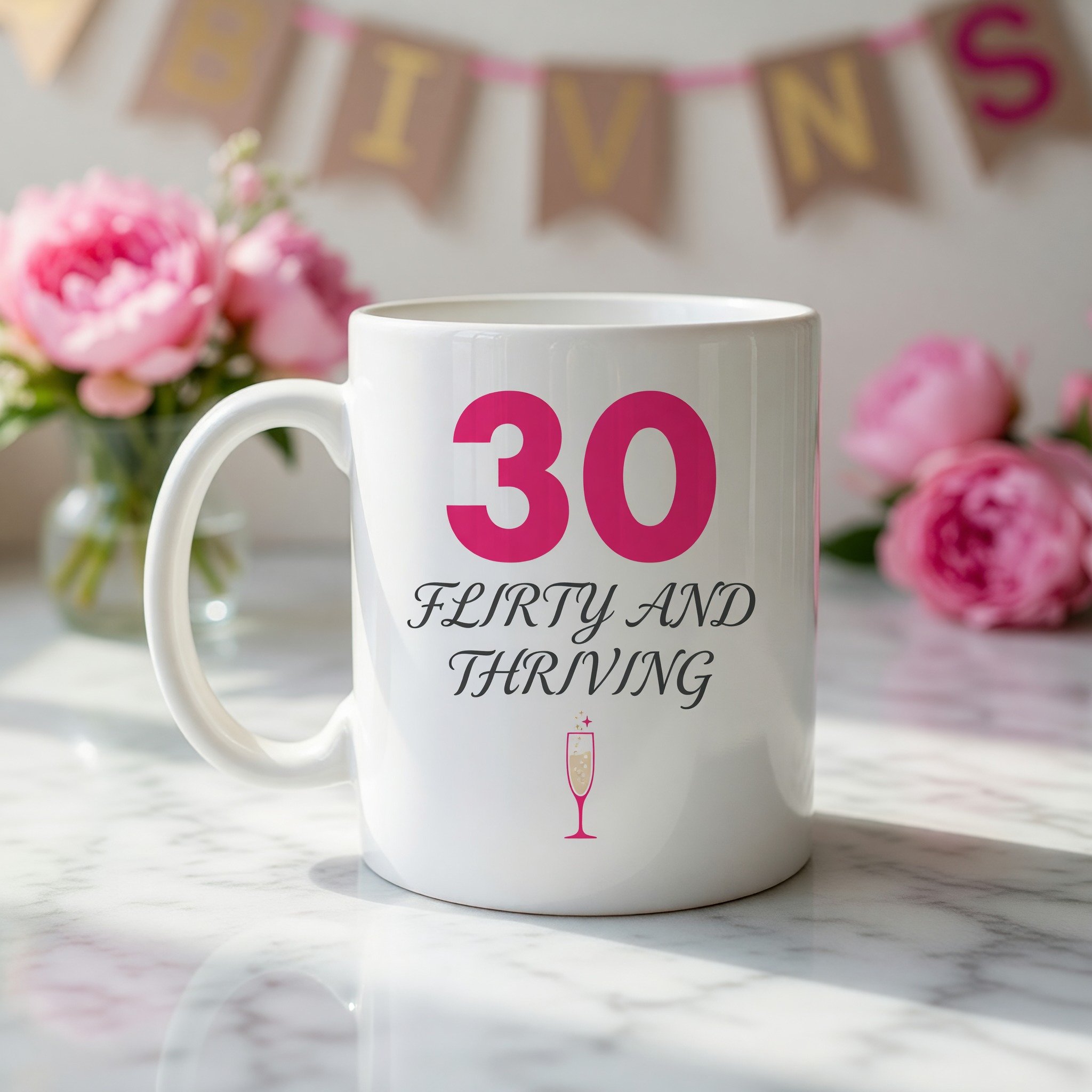 30 Flirty And Thriving Mug