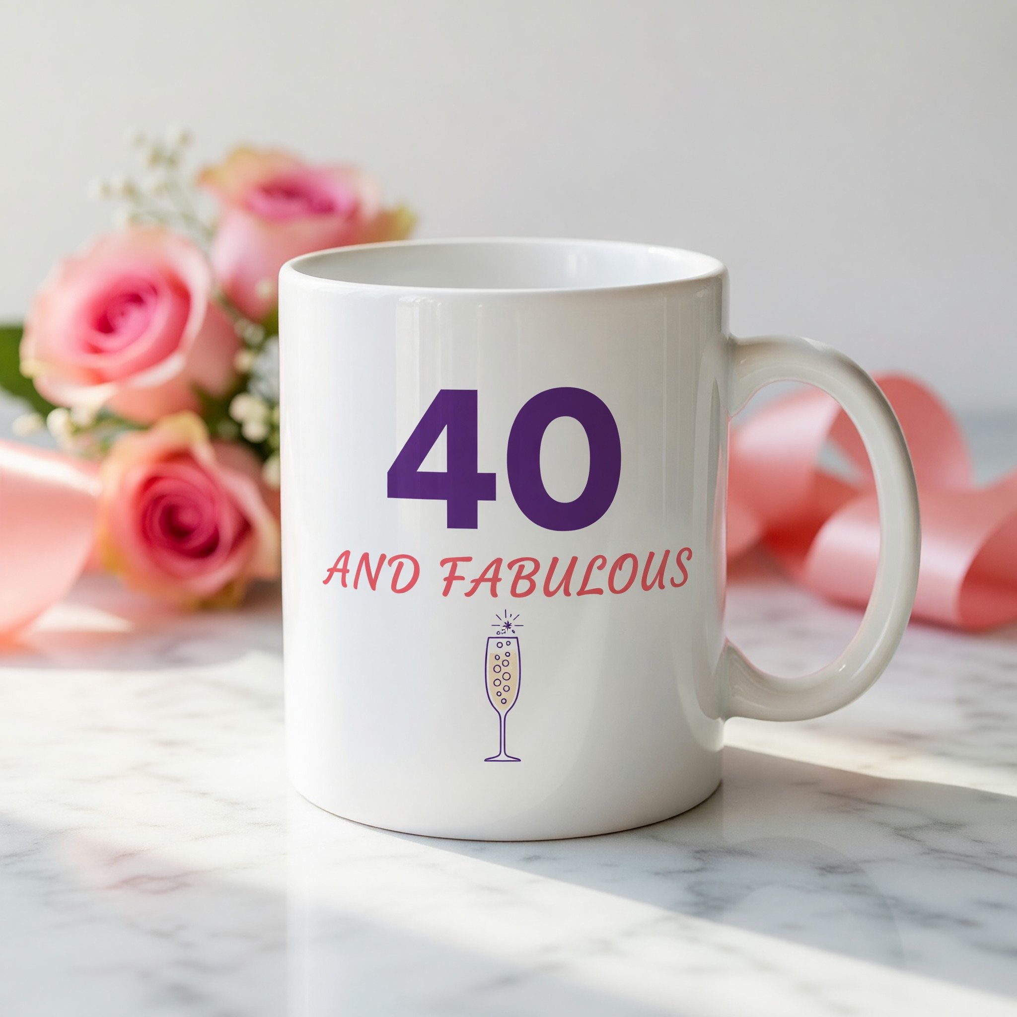 40 And Fabulous Mug