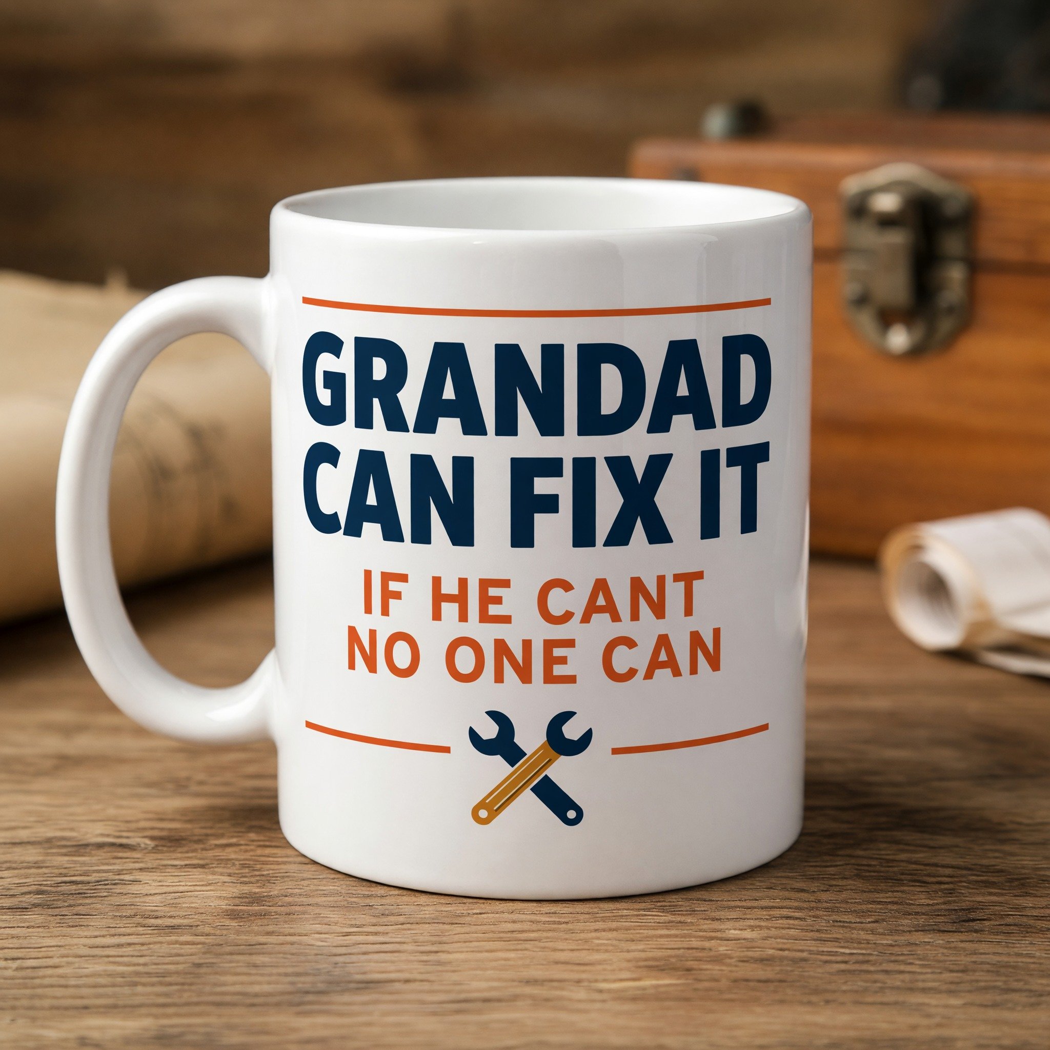 If Grandad Cant Fix It Mug