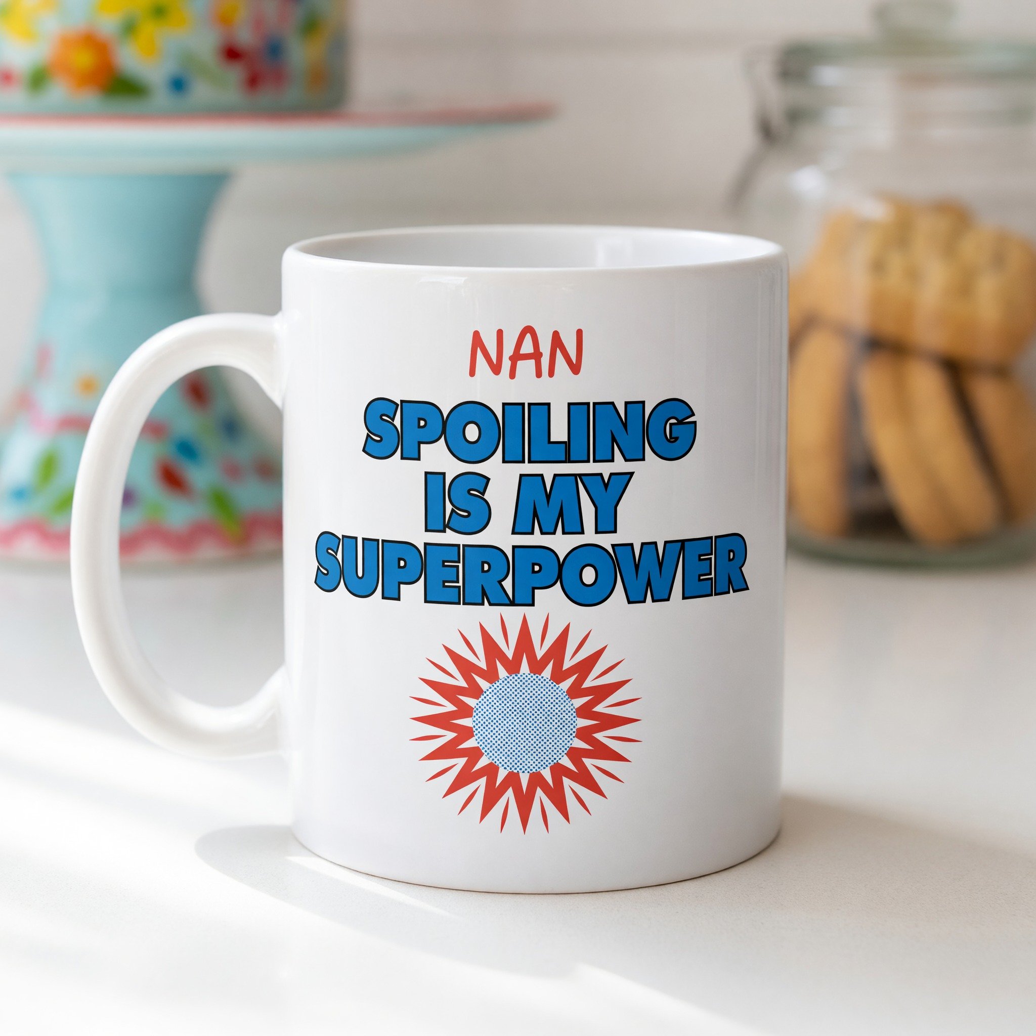 Nan Spoiling Is My Superpower Mug