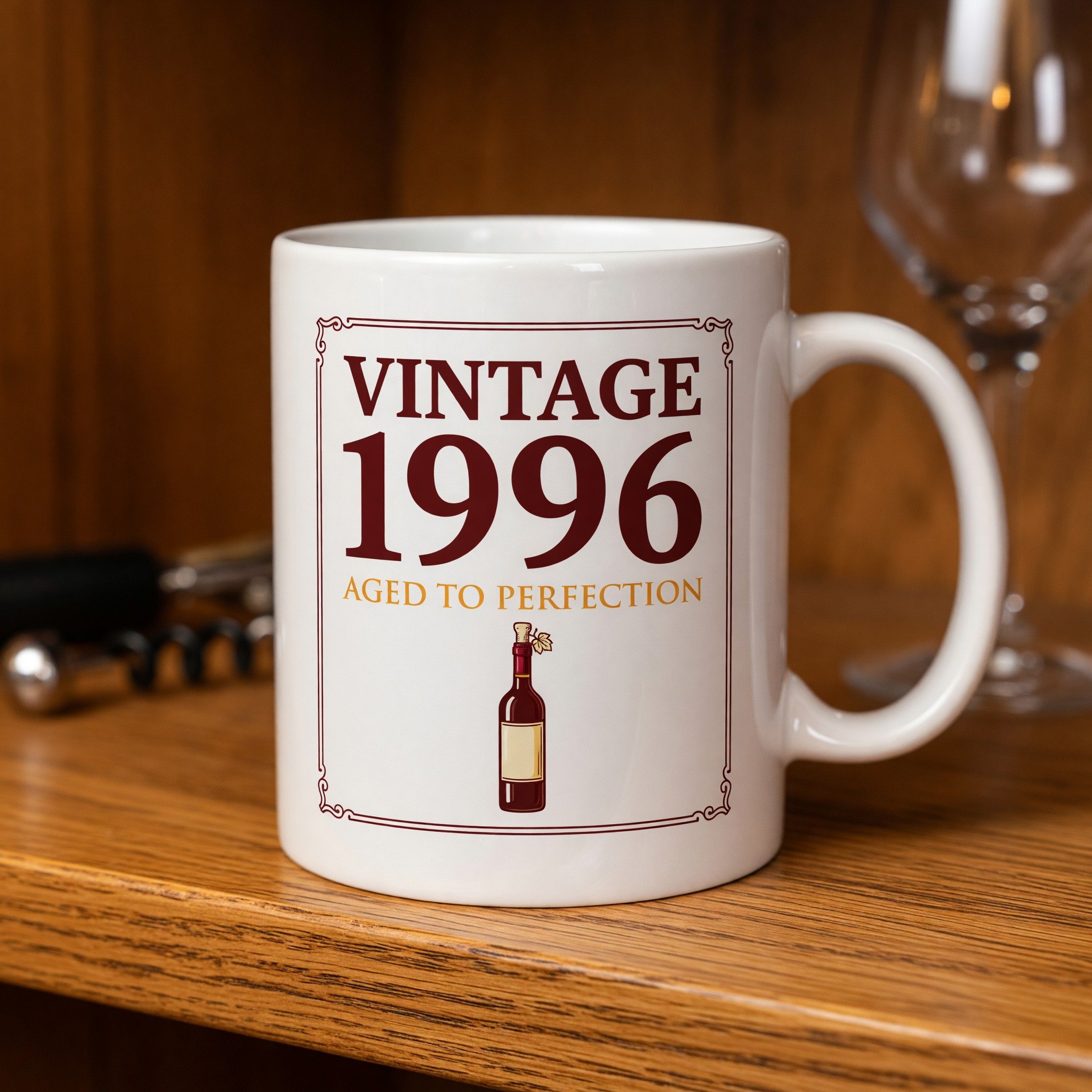 Vintage 1996 Aged To Perfection Mug