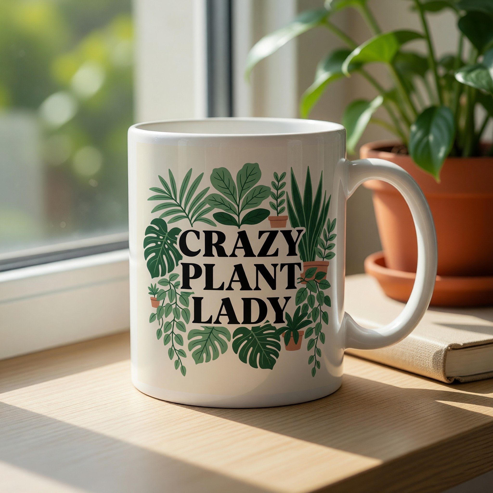 Crazy Plant Lady Mug
