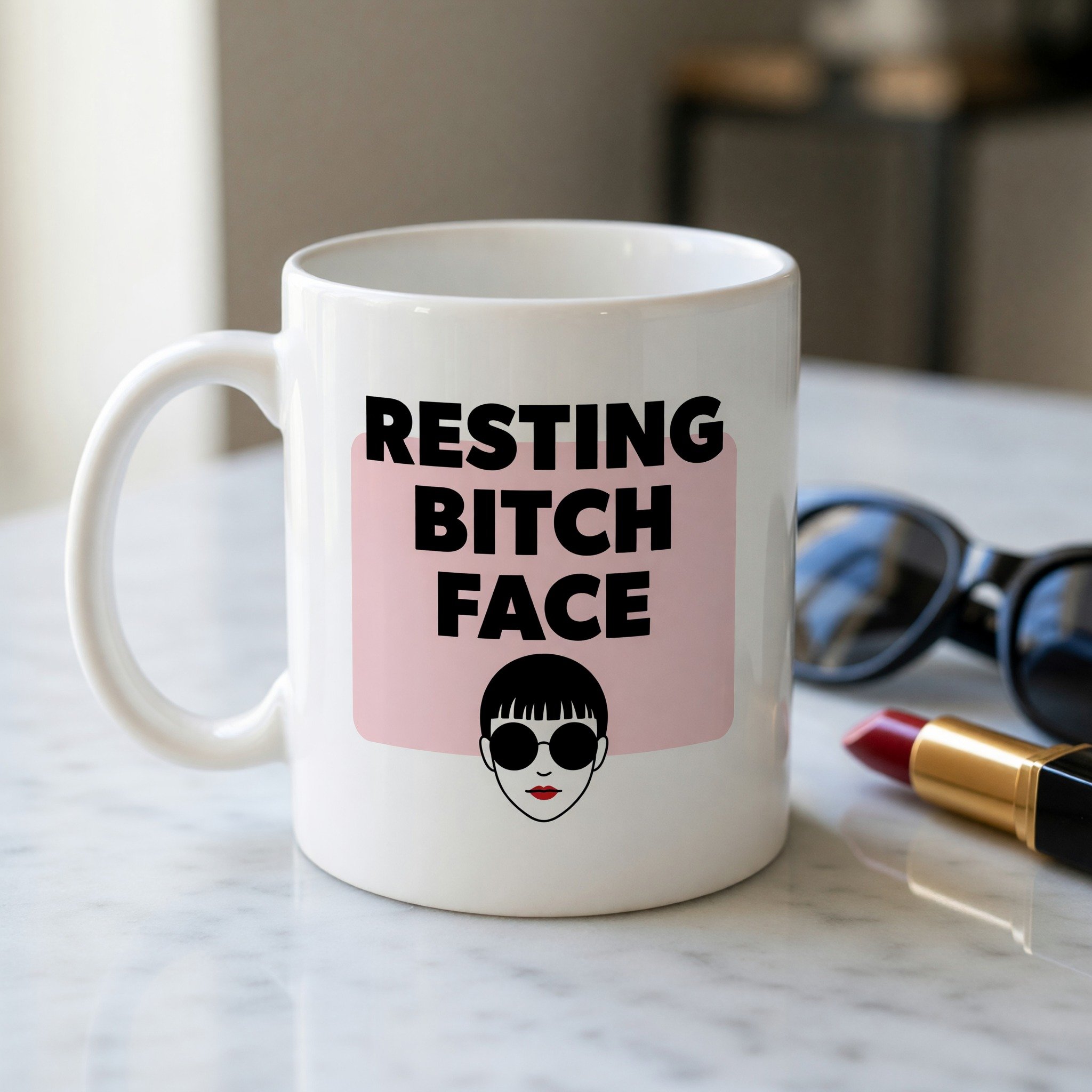 Resting Bitch Face Mug