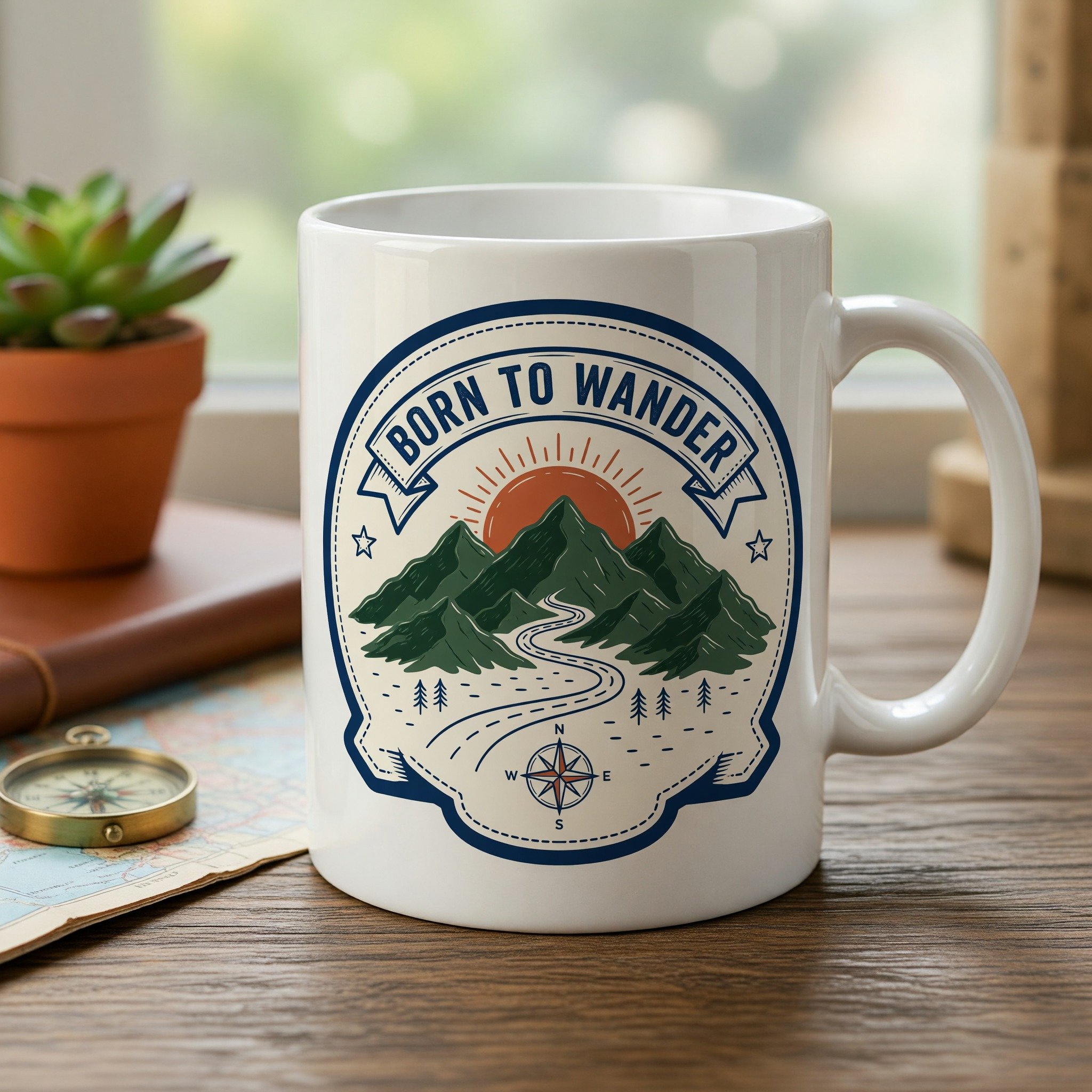 Born To Wander Mug