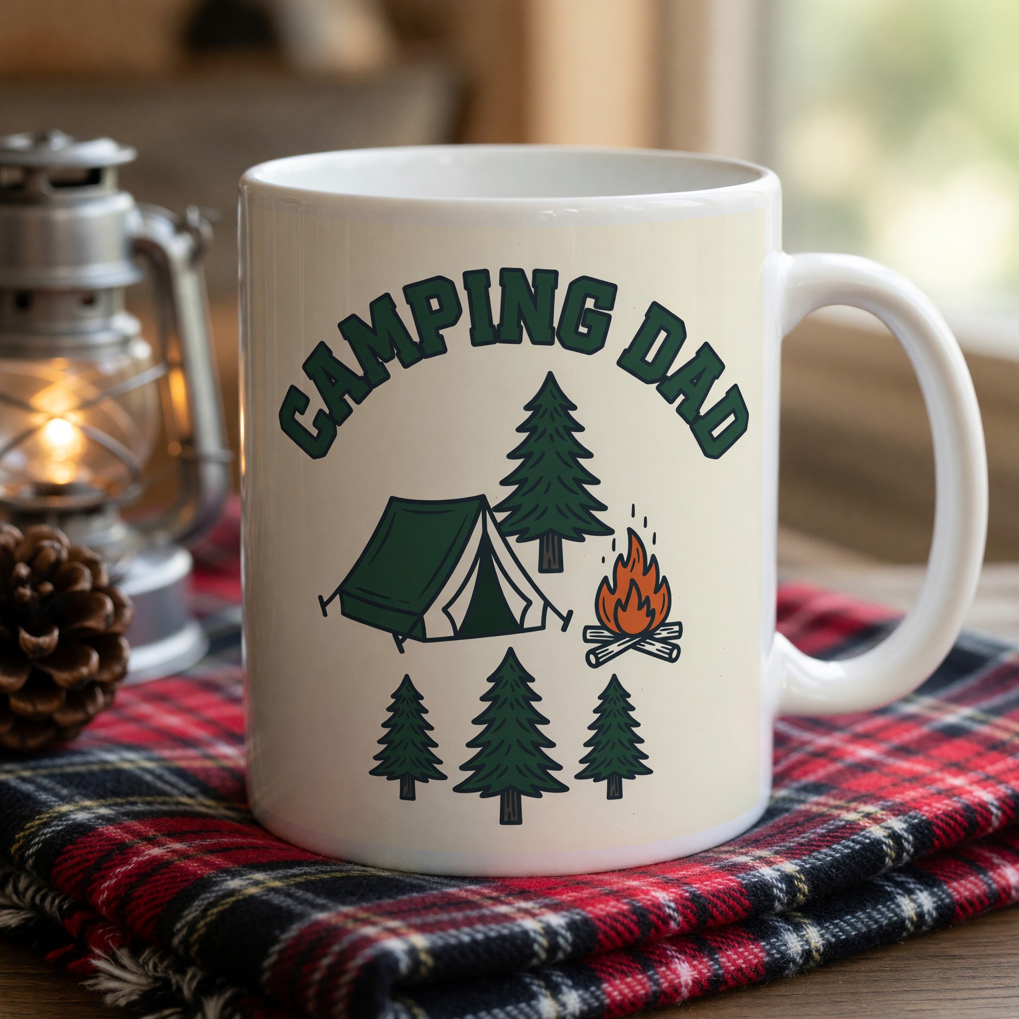 Camping Dad Mug