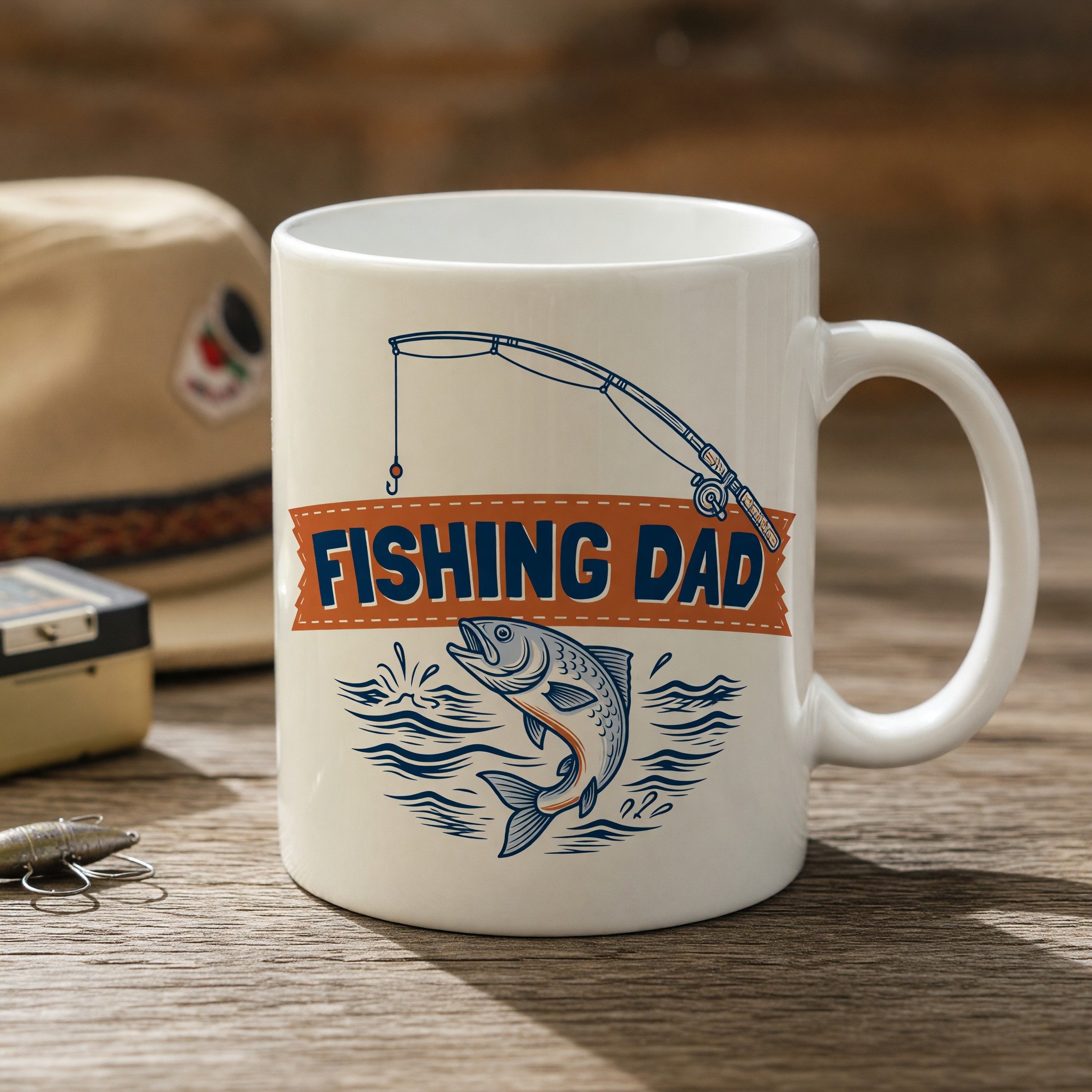 Fishing Dad Mug