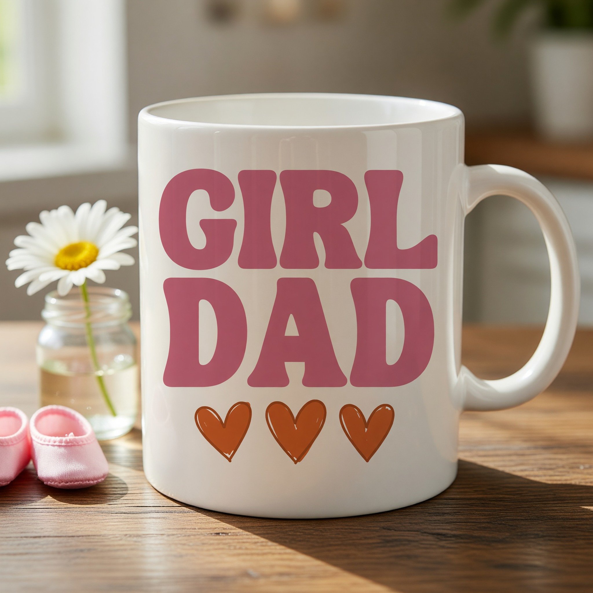 Girl Dad Mug