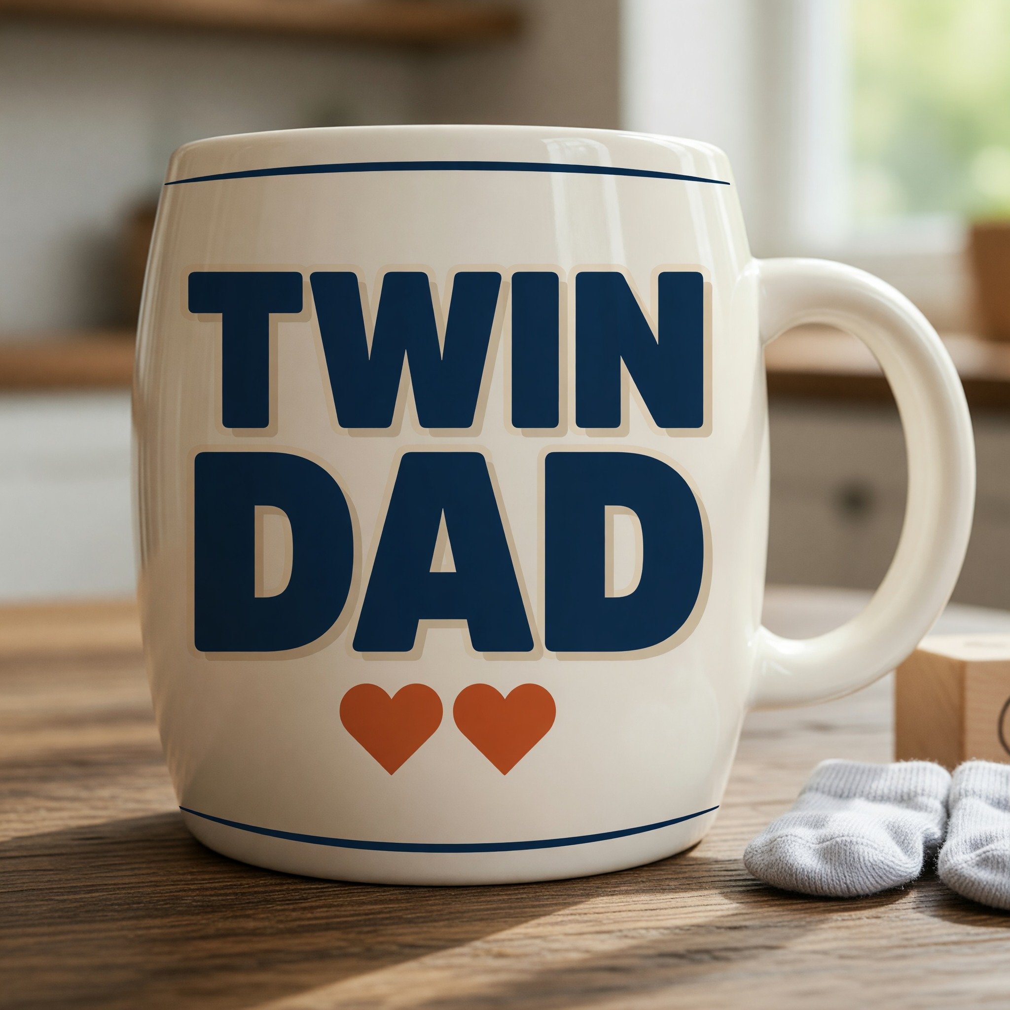 Twin Dad Mug
