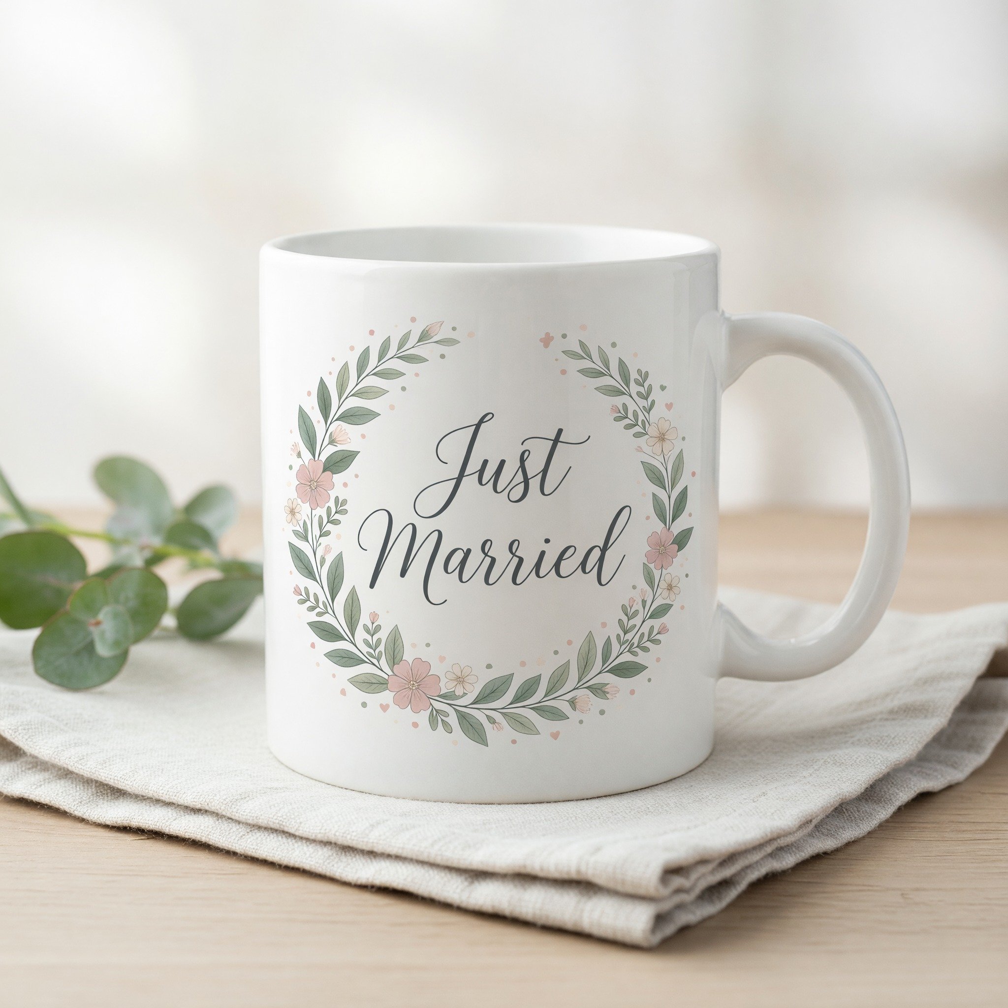 Just Married Mug