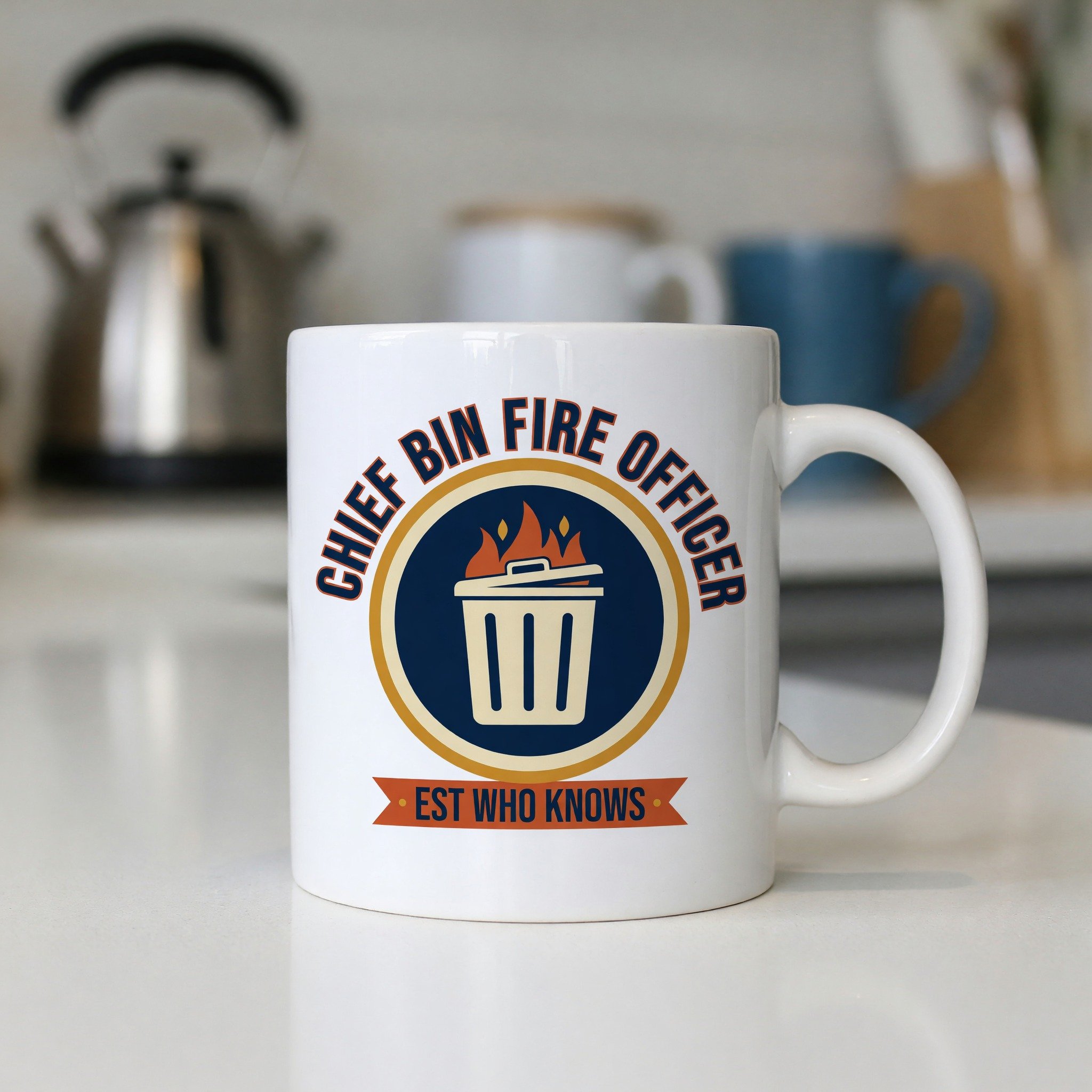 Chief Bin Fire Officer Mug
