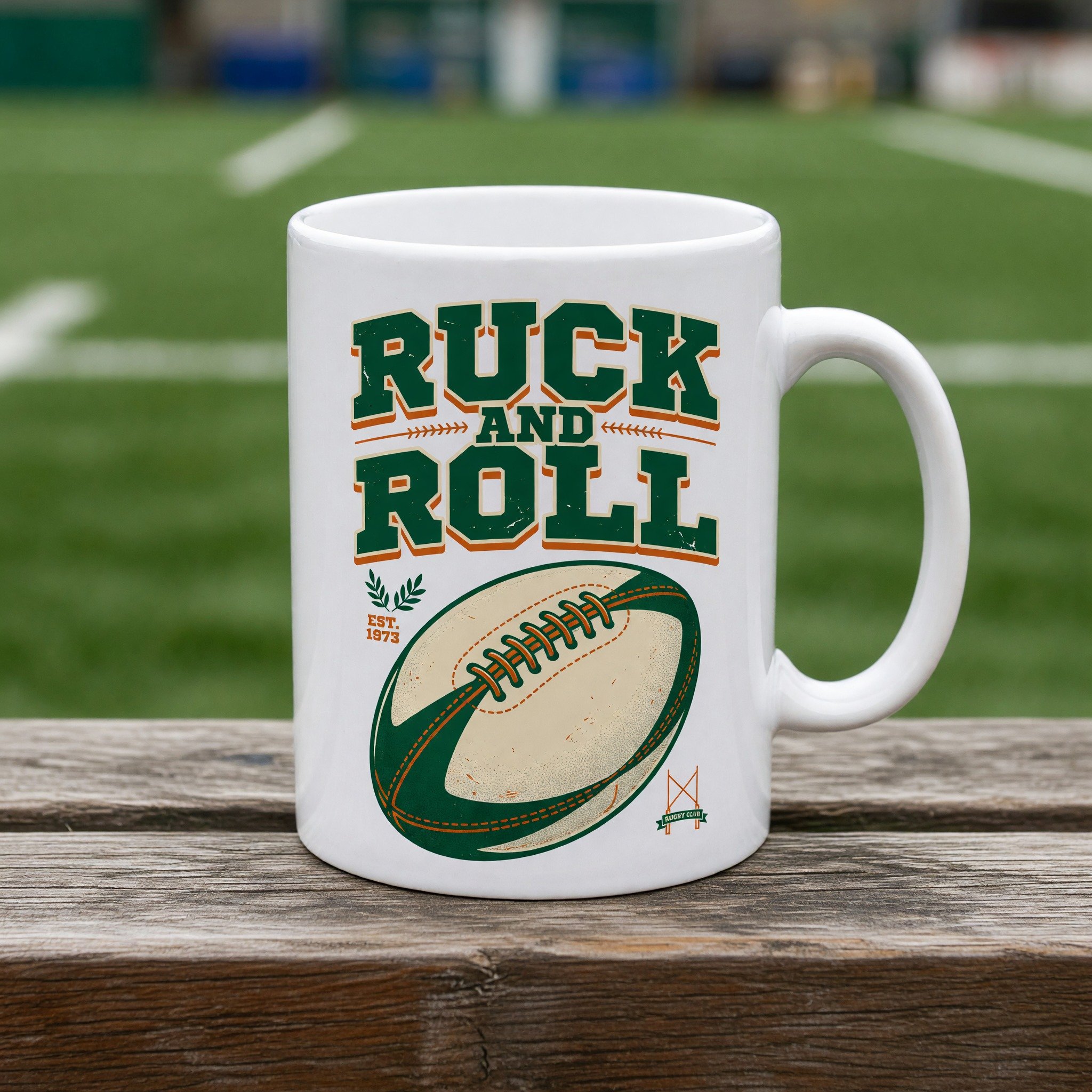 Ruck And Roll Mug