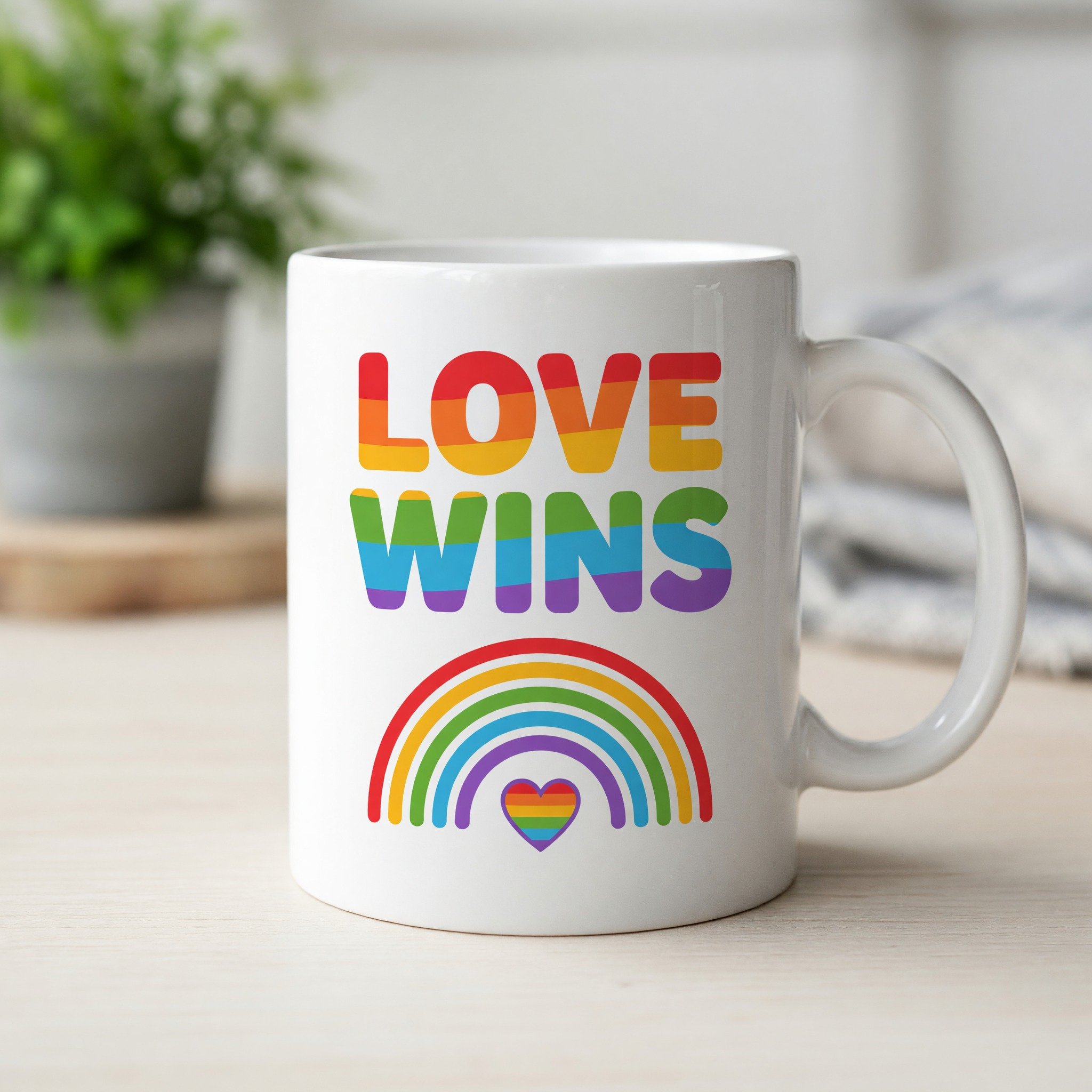 Love Wins Pride Mug