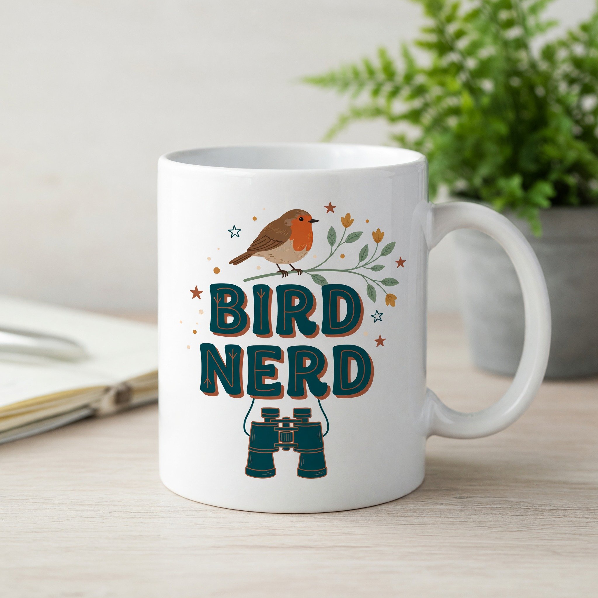 Bird Nerd Mug