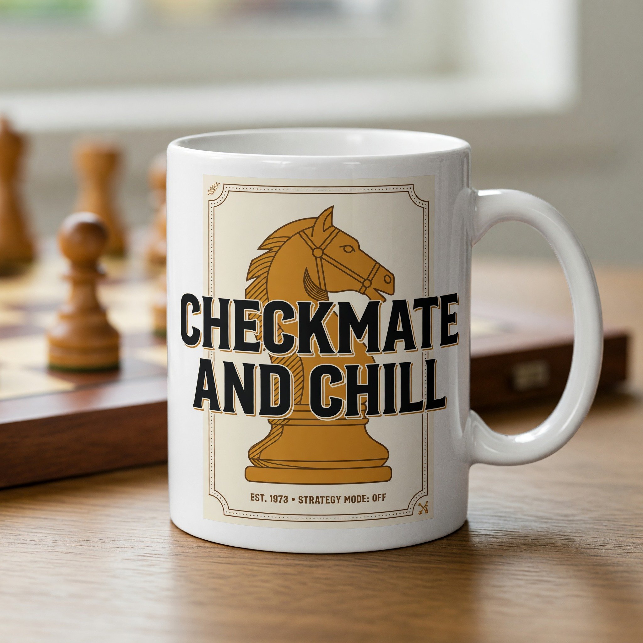 Checkmate And Chill Mug