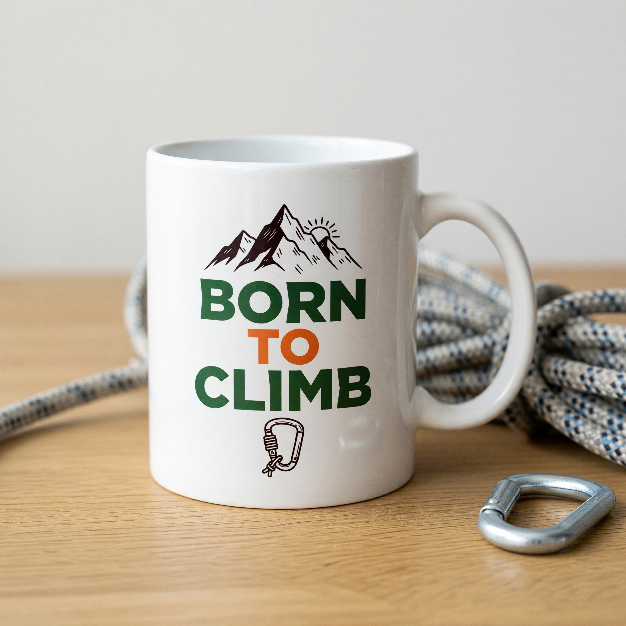 Born To Climb Mug
