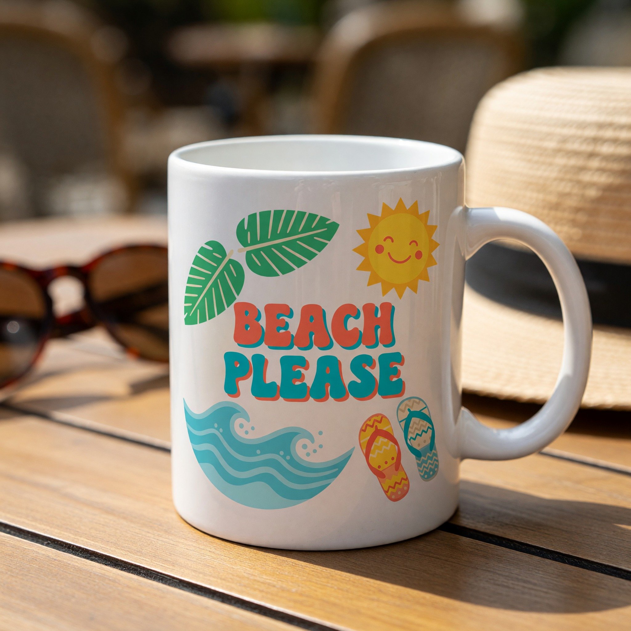 Beach Please Mug