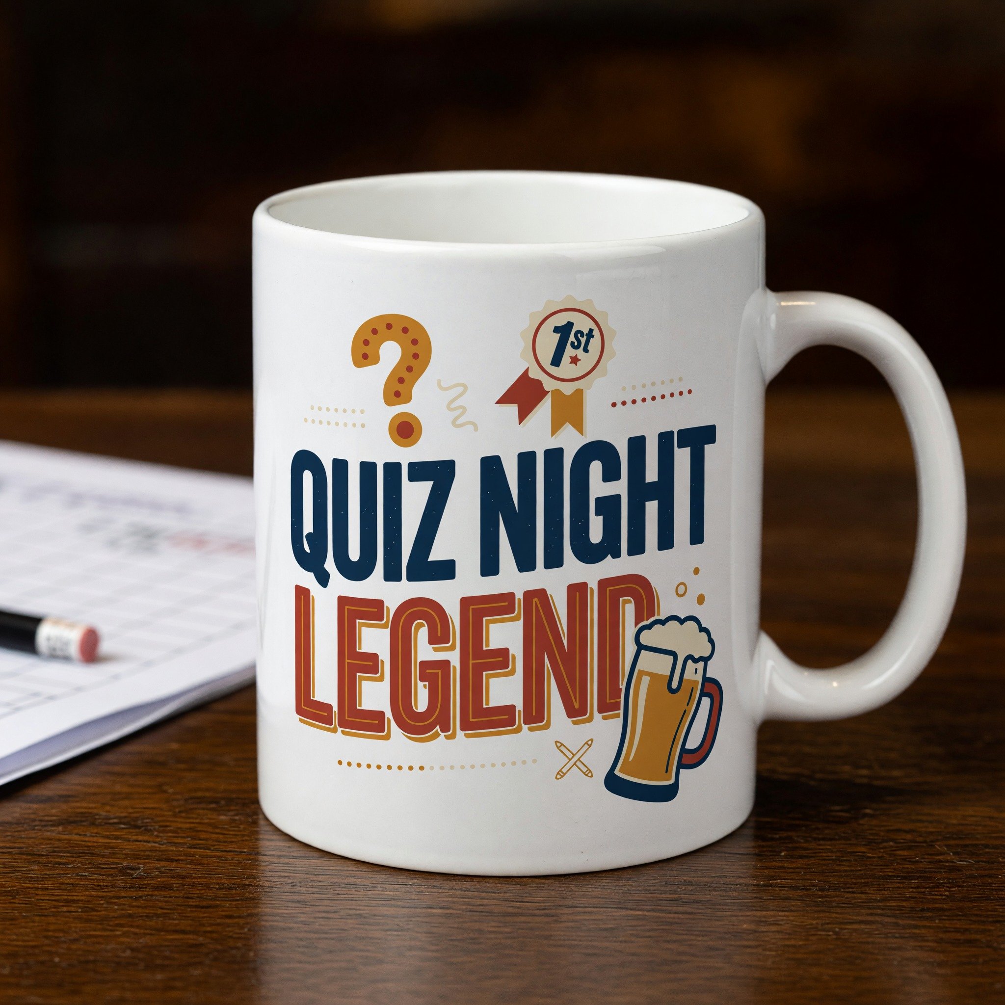 Quiz Night Legend Mug