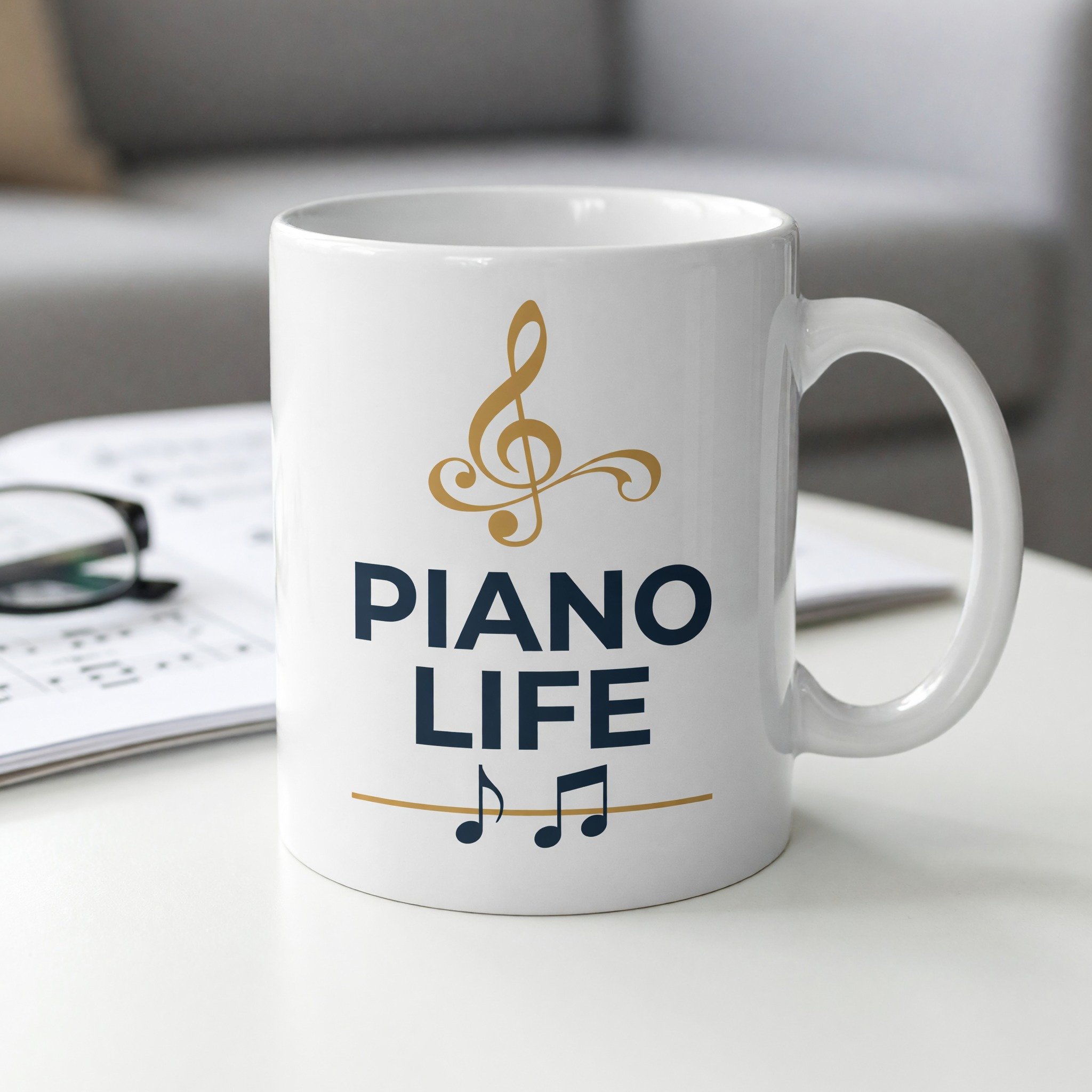 Piano Life Mug