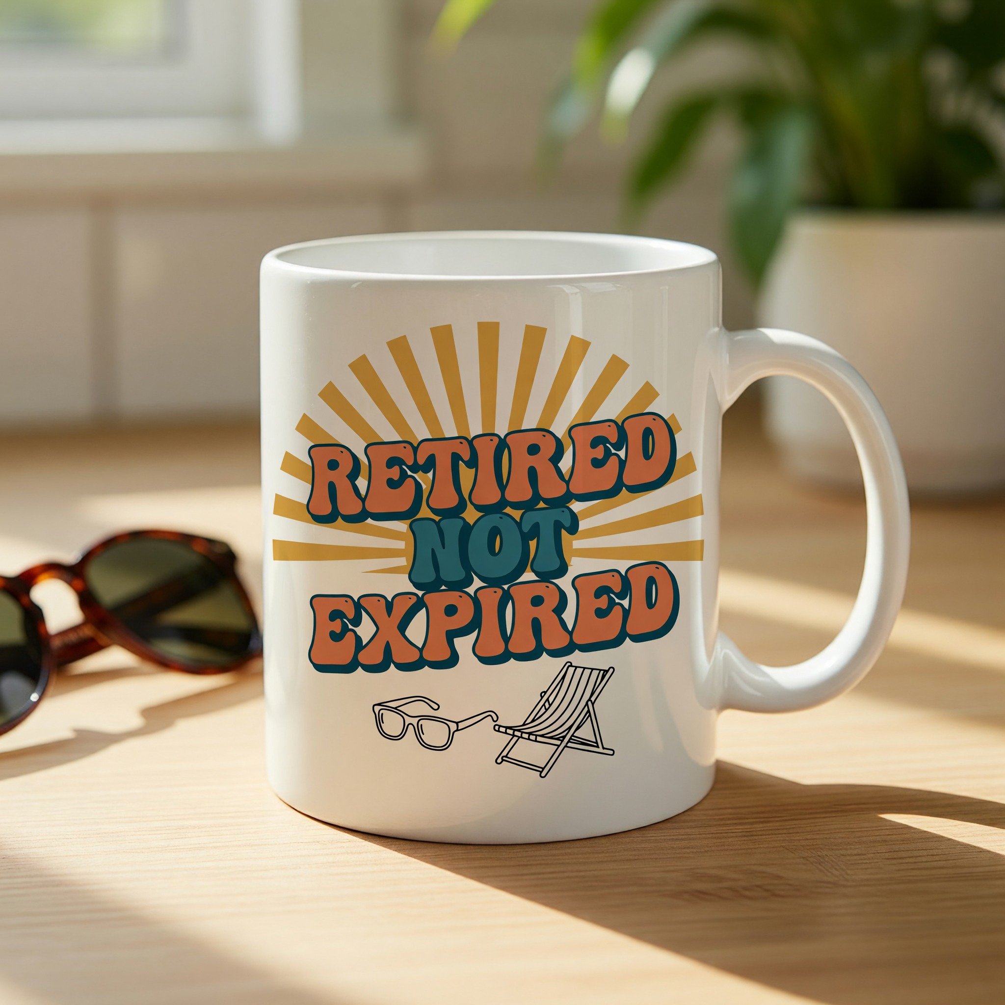 Retired Not Expired Mug