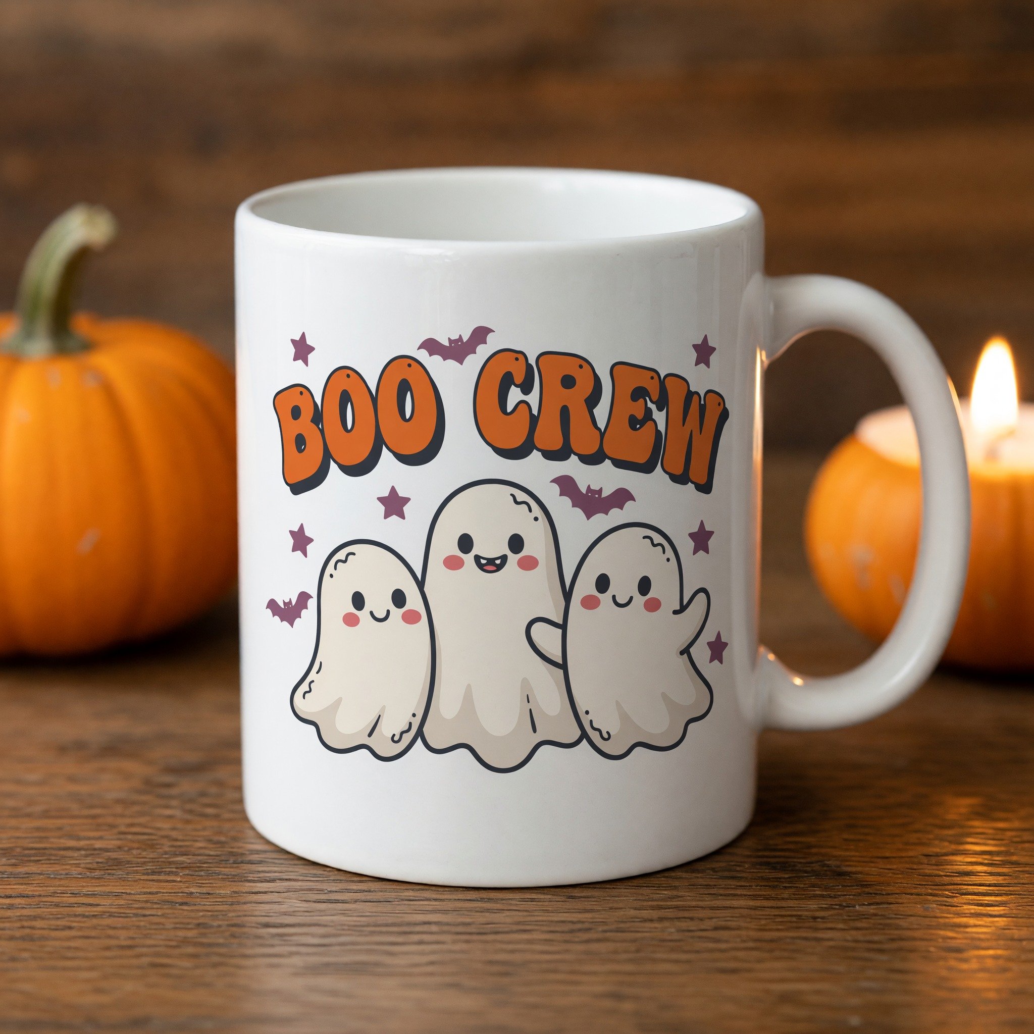 Boo Crew Ghost Mug