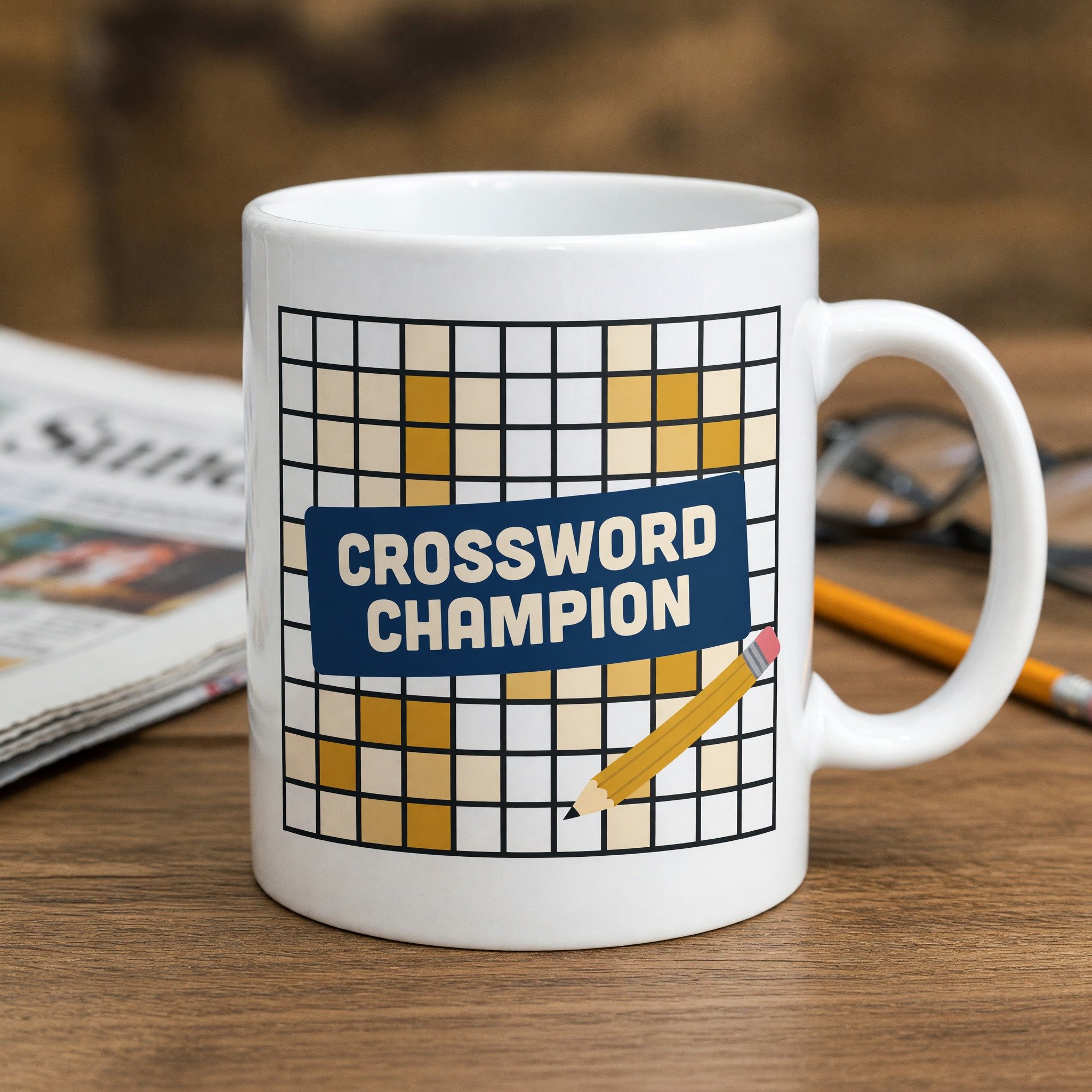 Crossword Champion Mug