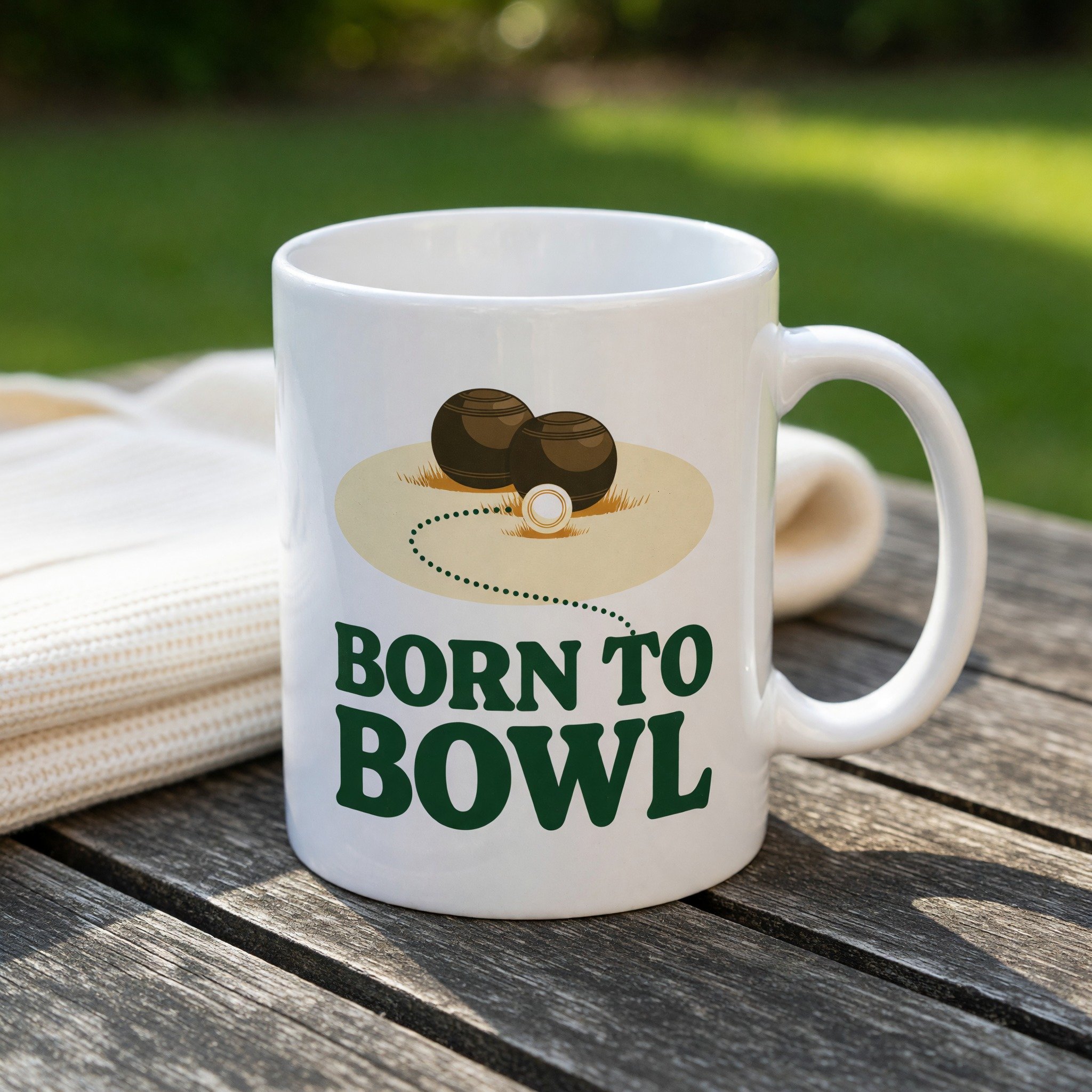 Born To Bowl Mug