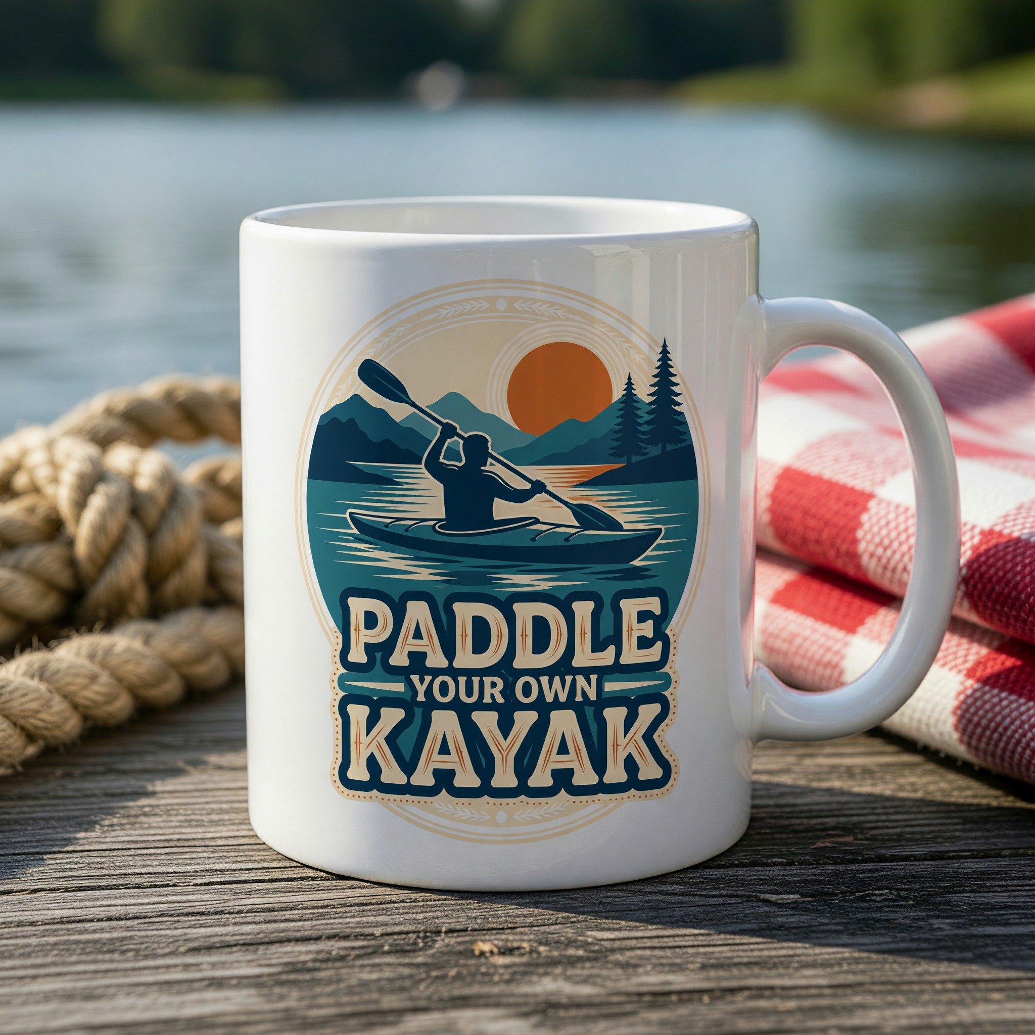 Paddle Your Own Kayak Mug