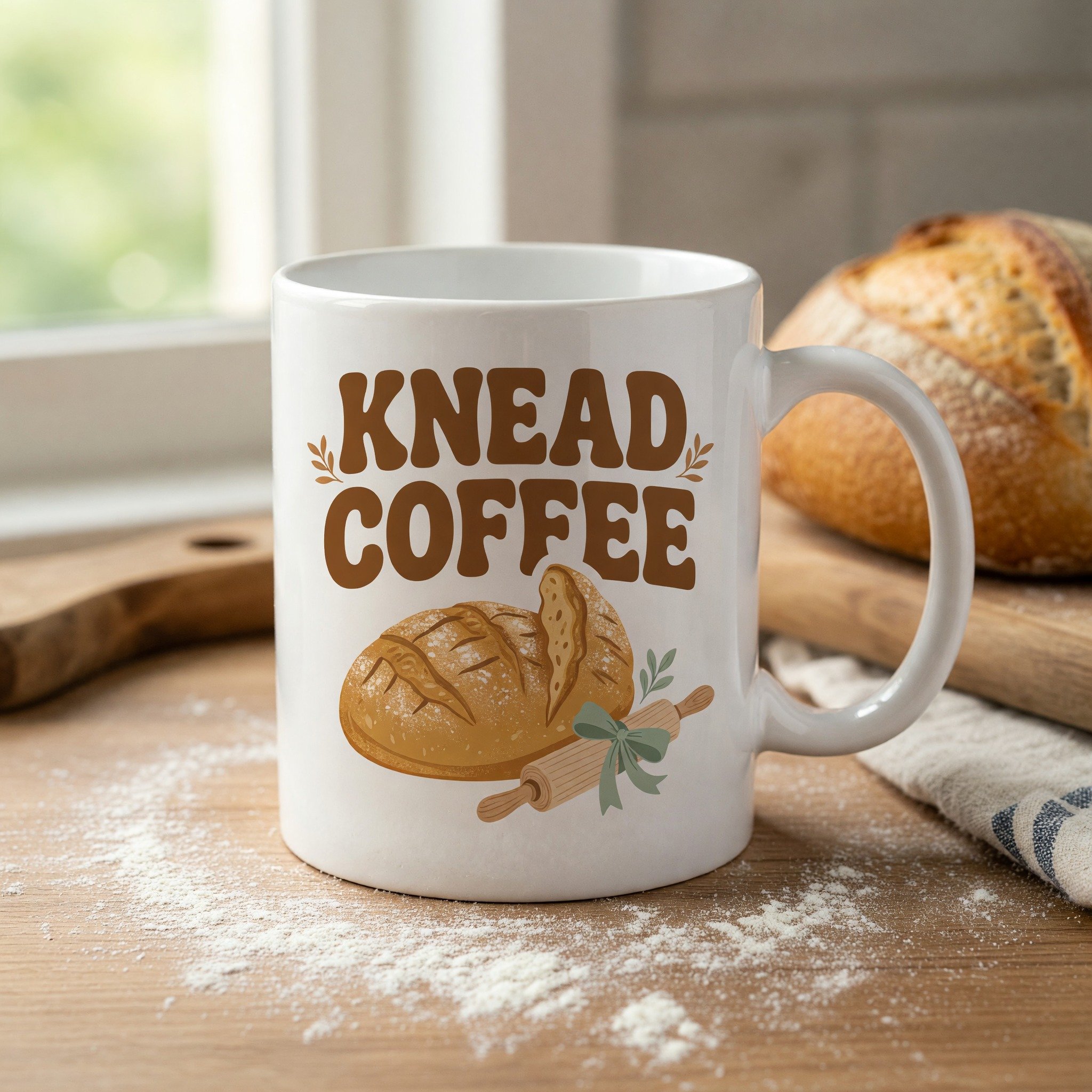 Knead Coffee Sourdough Mug