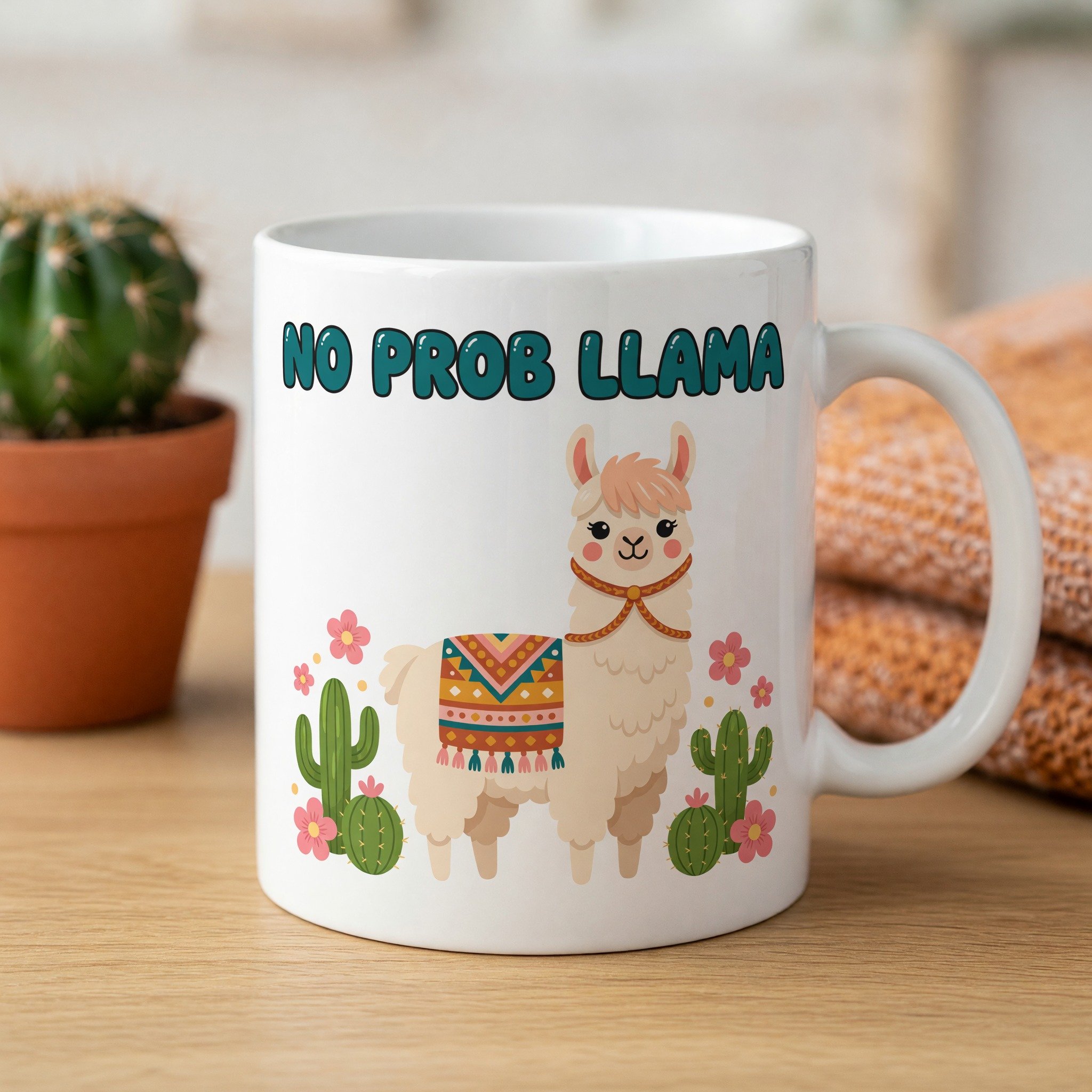 No Prob Llama Mug