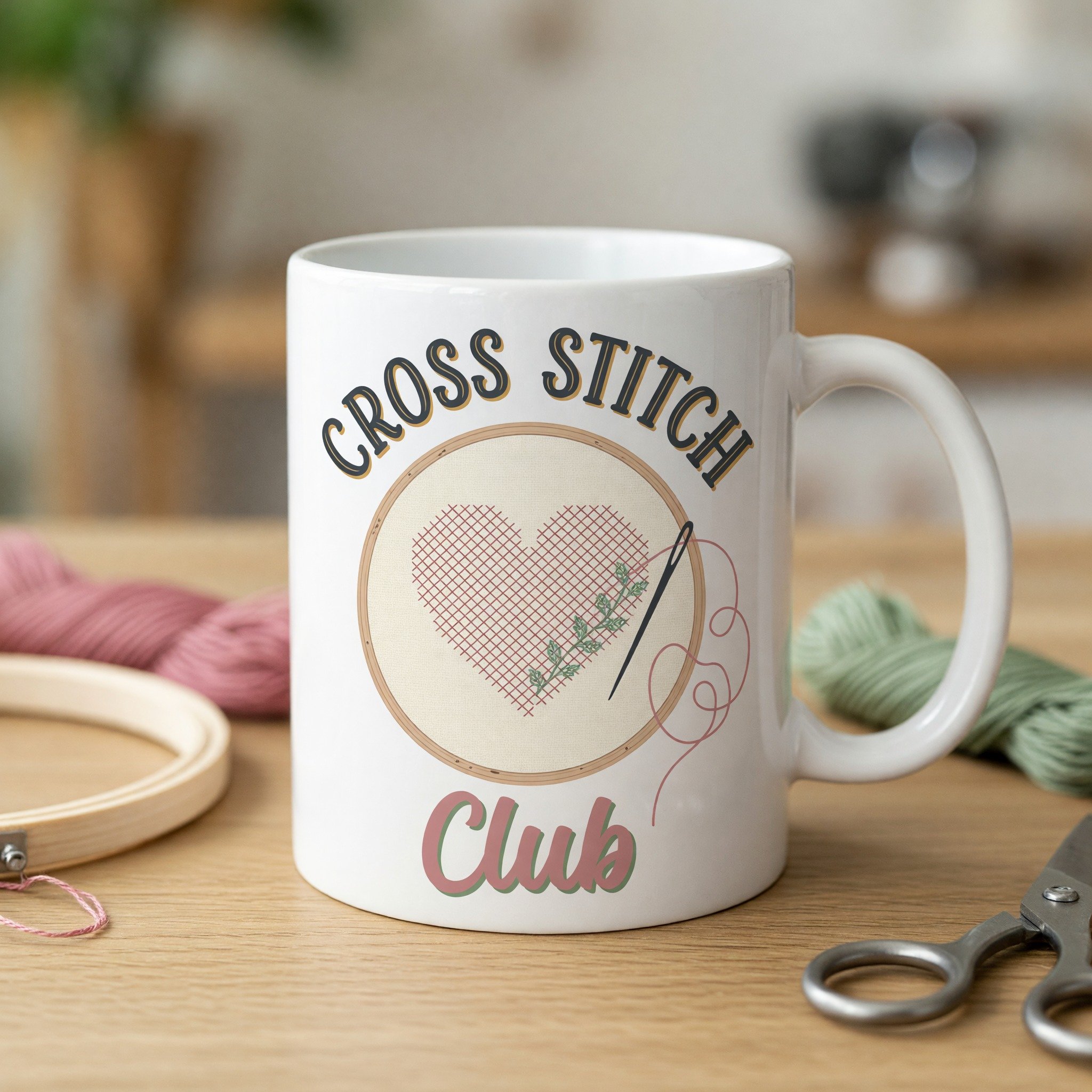 Cross Stitch Club Mug