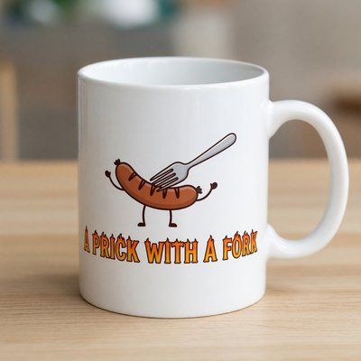 BBQ Prick With A Fork Mug