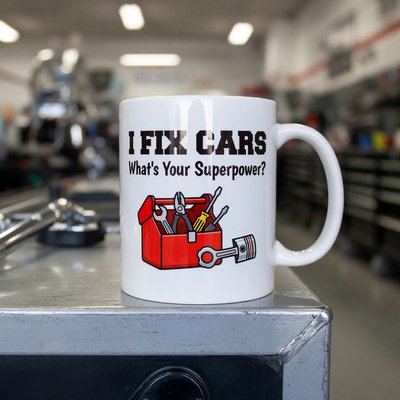 Mechanics Superpower Mug - View 1