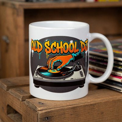 Old School DJ Mug